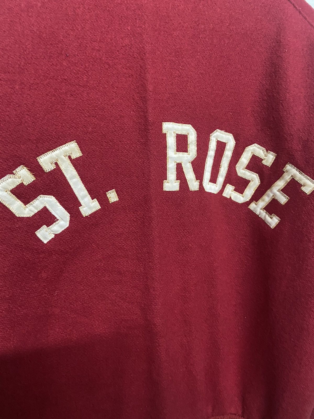 Delong Vintage Delong Moina St. Rose 99 Wool Stadium Varsity Jacket Size US S / EU 44-46 / 1 - 4 Thumbnail