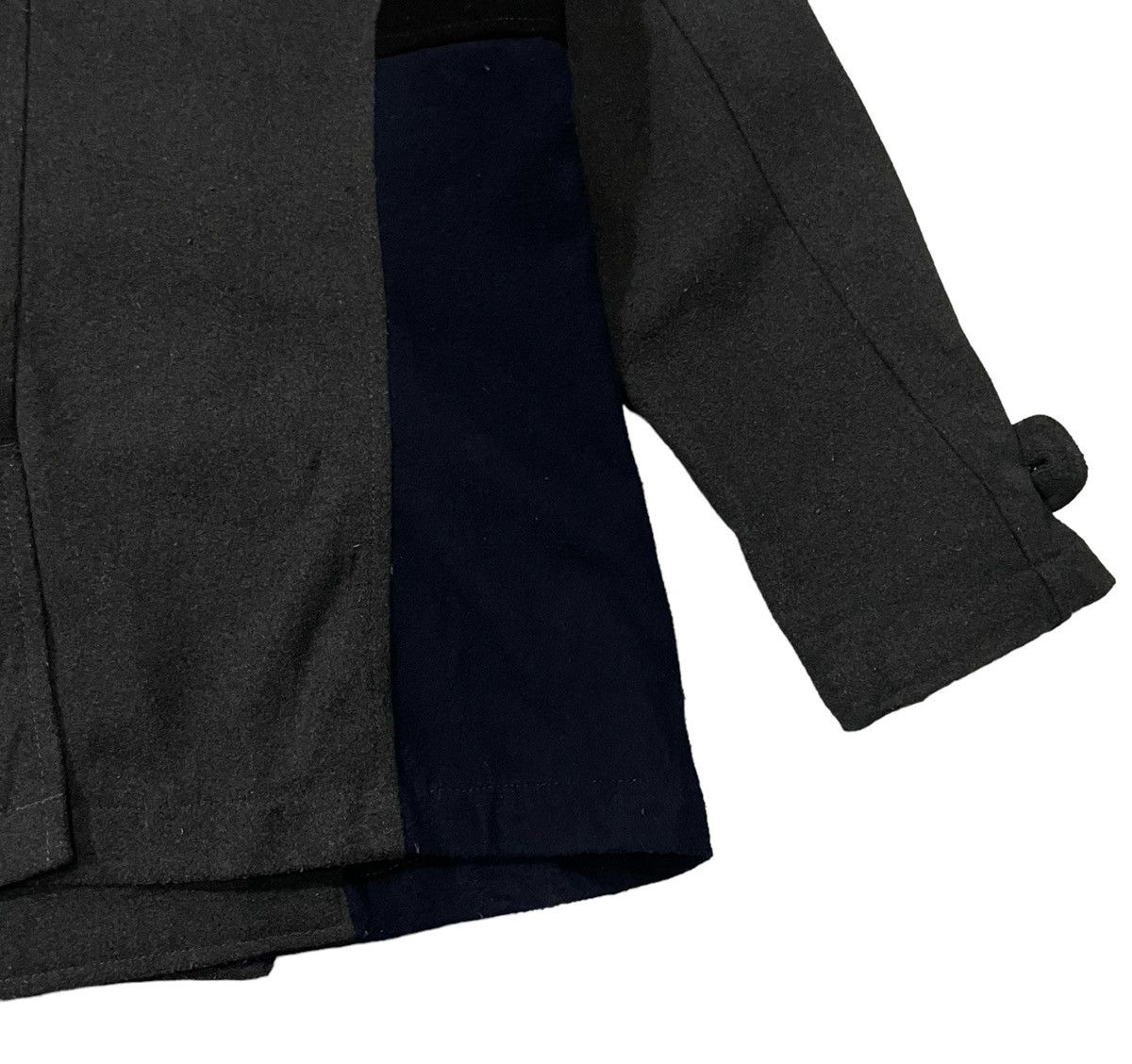 Japanese Brand Vintage Junglestorm Multicolour Wool Double Breast Jacket Size US M / EU 48-50 / 2 - 11 Thumbnail