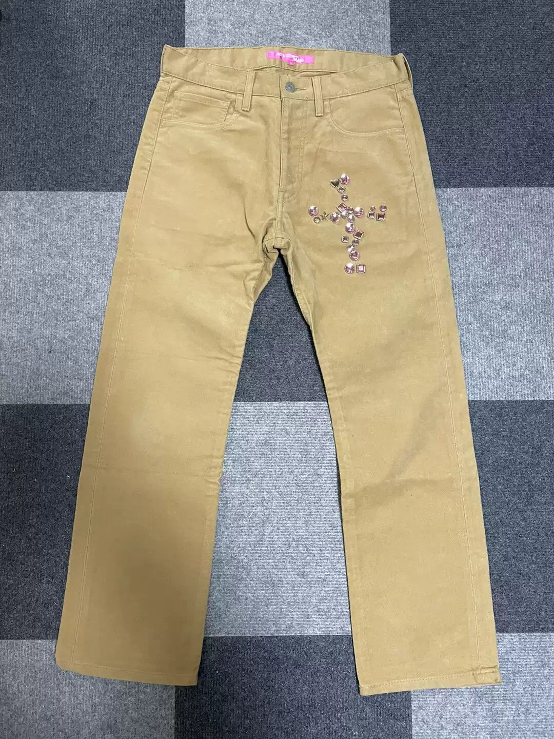 Junya Watanabe Junya Watanabe Ad2003 Khaki GEM Pant Size S Size US 30 / EU 46 - 1 Thumbnail