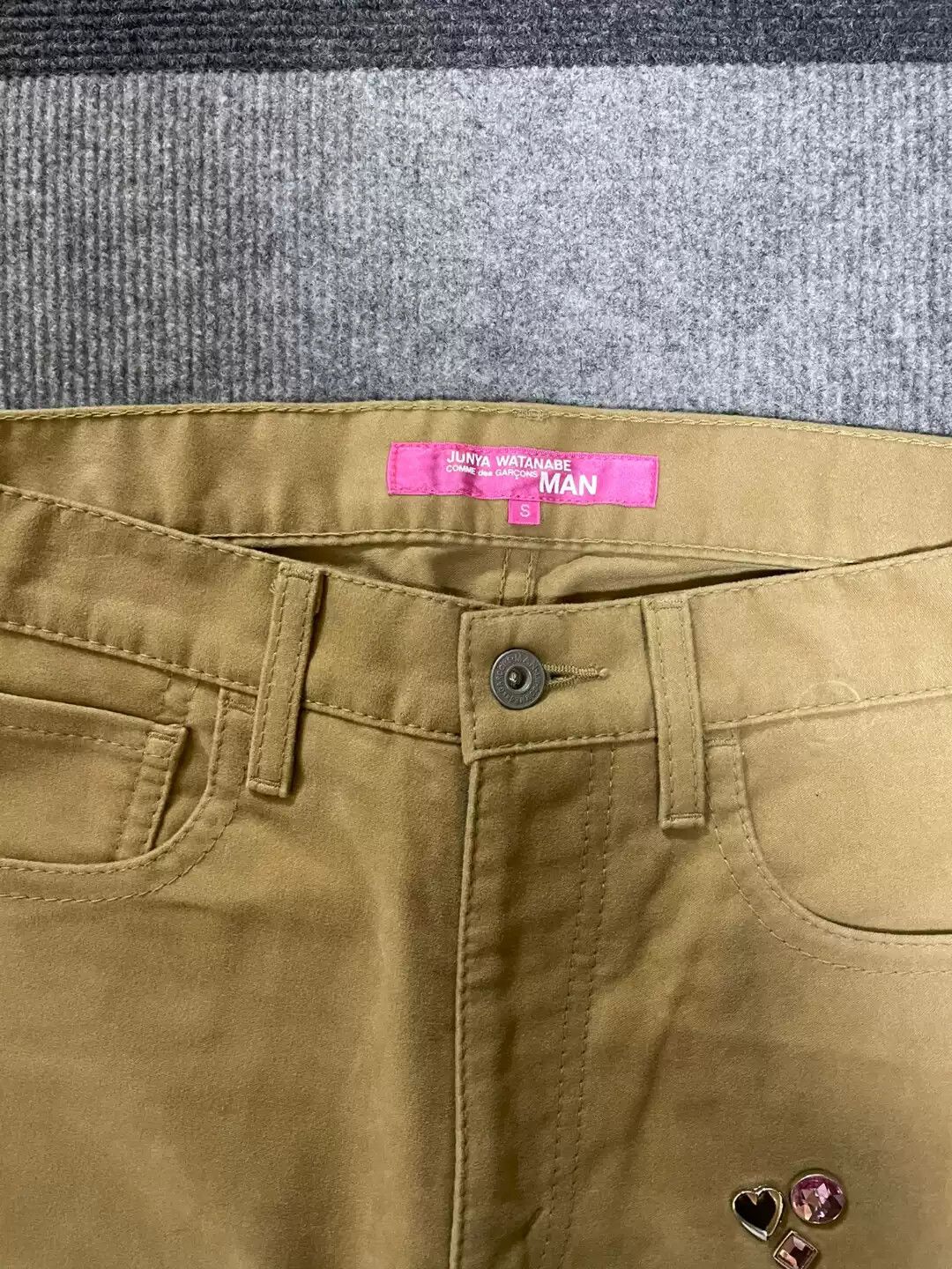 Junya Watanabe Junya Watanabe Ad2003 Khaki GEM Pant Size S Size US 30 / EU 46 - 3 Thumbnail