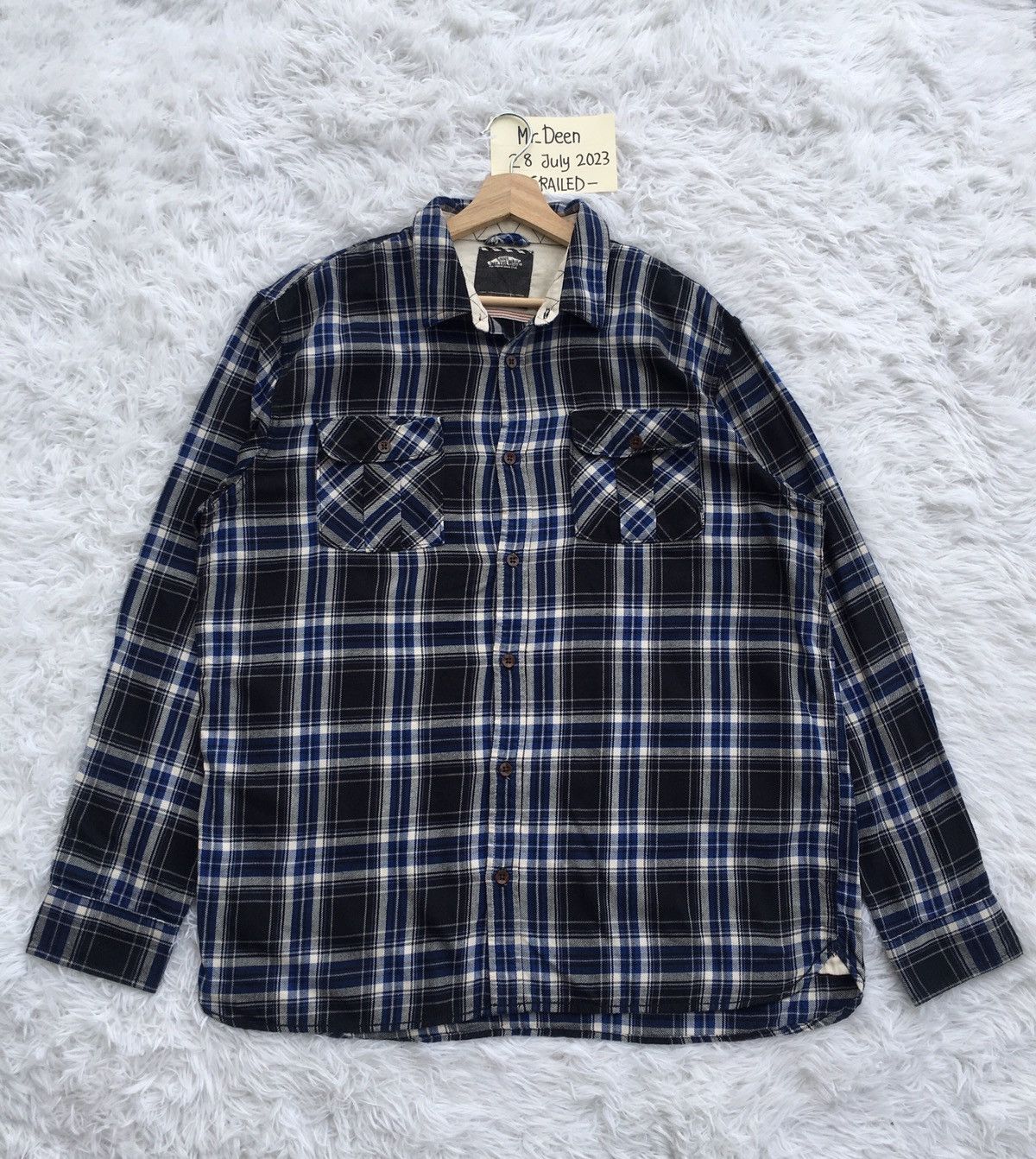 Vans Rare Vintage Vans Checkered Flannel Shirt Size US XL / EU 56 / 4 - 2 Thumbnail