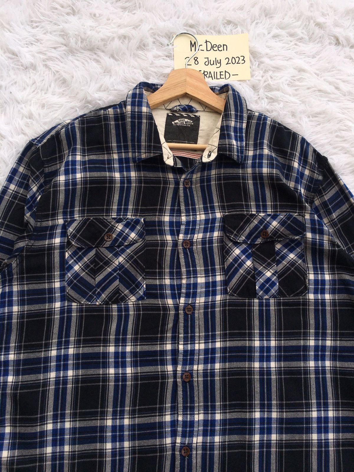 Vans Rare Vintage Vans Checkered Flannel Shirt Size US XL / EU 56 / 4 - 1 Thumbnail