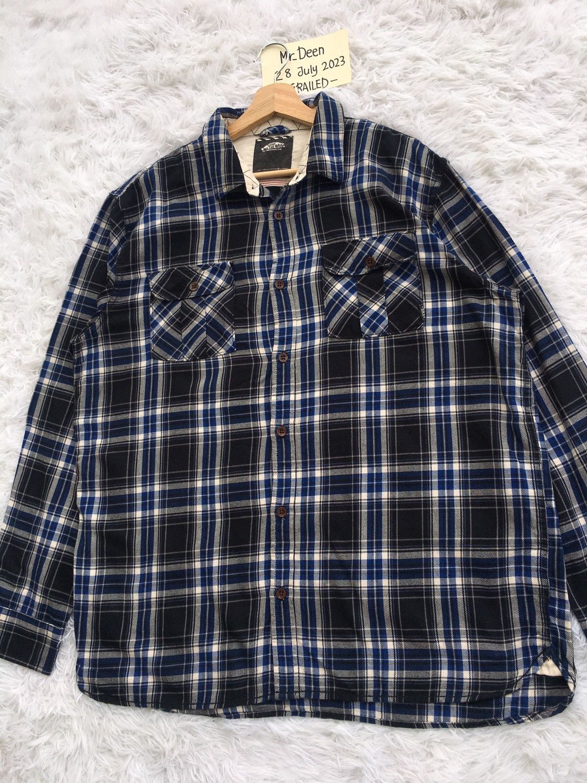 Vans Rare Vintage Vans Checkered Flannel Shirt Size US XL / EU 56 / 4 - 4 Thumbnail