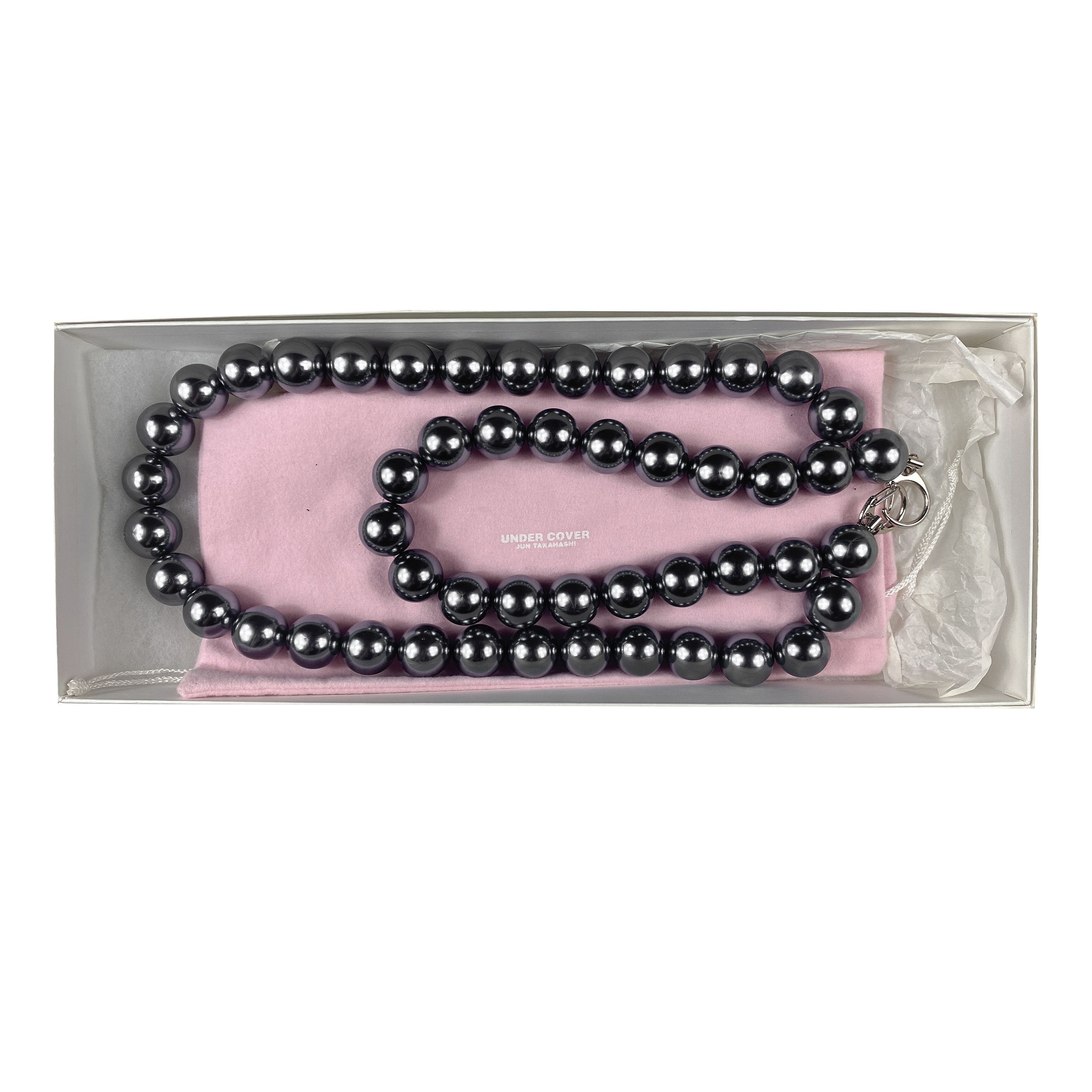 Undercover AW01 Black Pearl Belt Size ONE SIZE - 2 Thumbnail