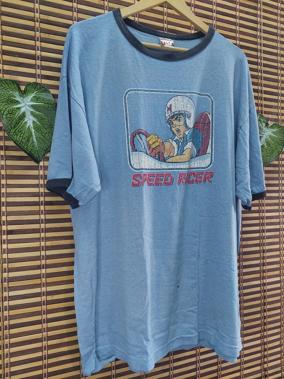 Anime × Japanese Brand × Vintage DISTRESSED VINTAGE SPEED RACER JAPANESE ANIME 1980s Size US XL / EU 56 / 4 - 3 Thumbnail