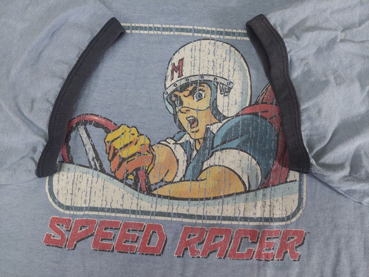 Anime × Japanese Brand × Vintage DISTRESSED VINTAGE SPEED RACER JAPANESE ANIME 1980s Size US XL / EU 56 / 4 - 7 Thumbnail