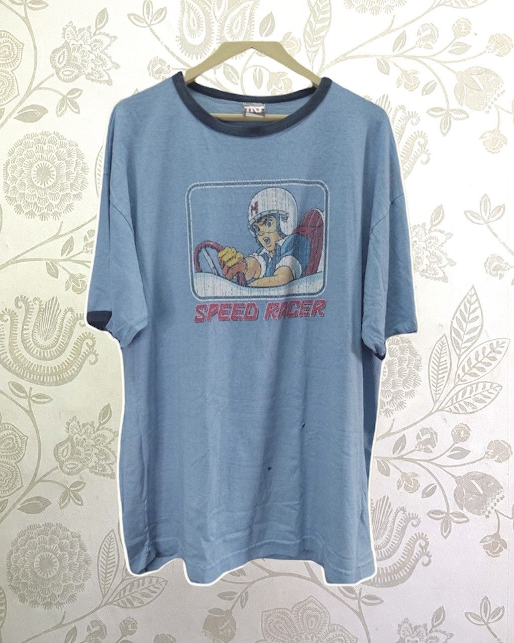 Anime × Japanese Brand × Vintage DISTRESSED VINTAGE SPEED RACER JAPANESE ANIME 1980s Size US XL / EU 56 / 4 - 11 Thumbnail