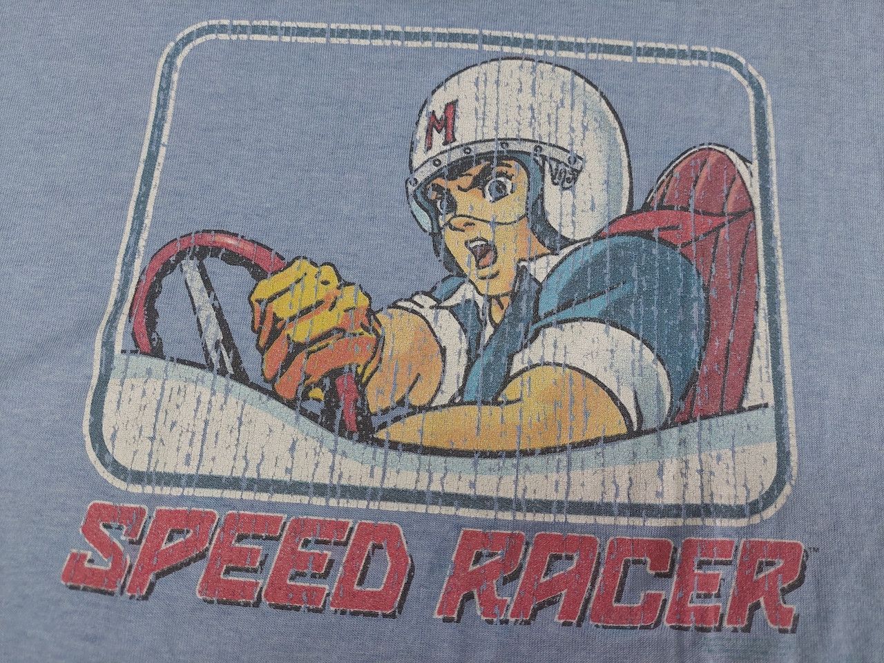 Anime × Japanese Brand × Vintage DISTRESSED VINTAGE SPEED RACER JAPANESE ANIME 1980s Size US XL / EU 56 / 4 - 6 Thumbnail