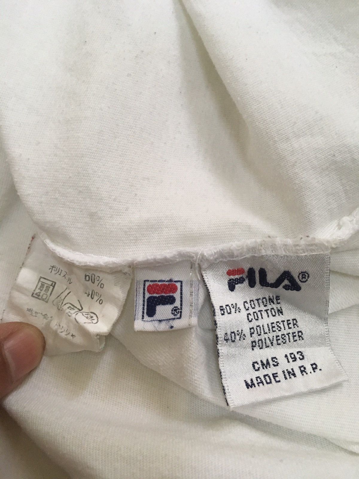 Fila × Vintage Vintage fila Size US S / EU 44-46 / 1 - 7 Thumbnail