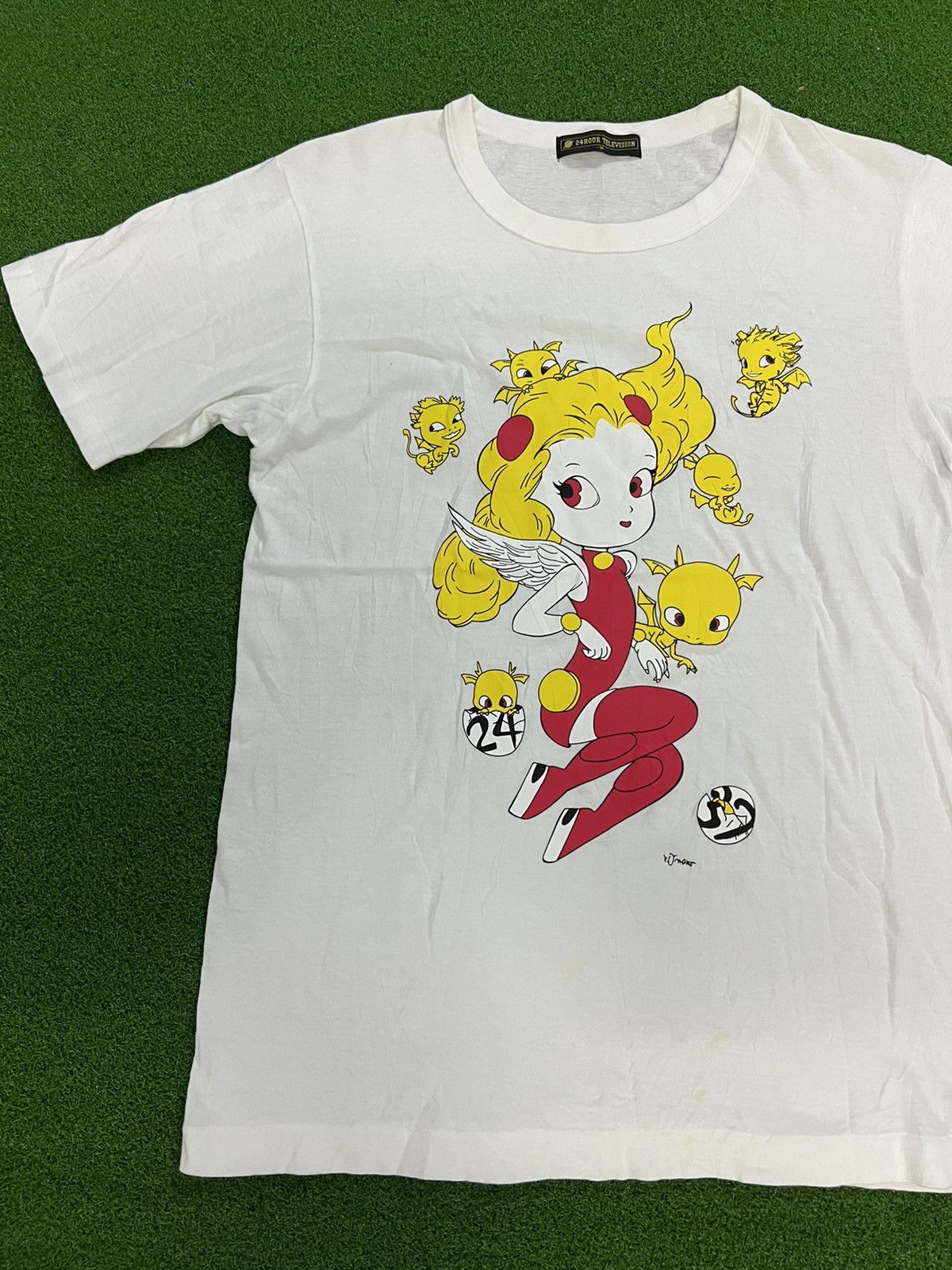 Japanese Brand × Takashi Murakami × Vintage 🔥🔥🔥Vintage 24 hour television X takashi murakami Size US S / EU 44-46 / 1 - 3 Thumbnail