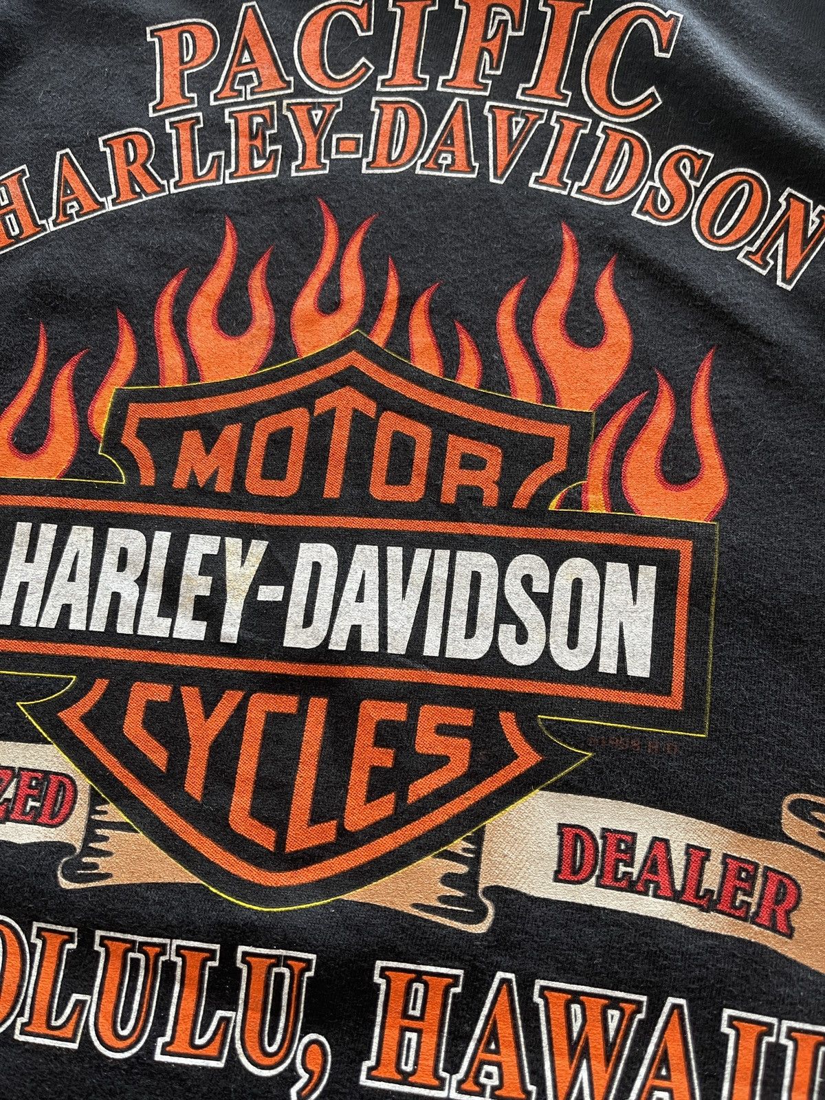 Harley Davidson 1998 HD Harley Davidson Motorcycles Black Shirt Size US L / EU 52-54 / 3 - 6 Thumbnail