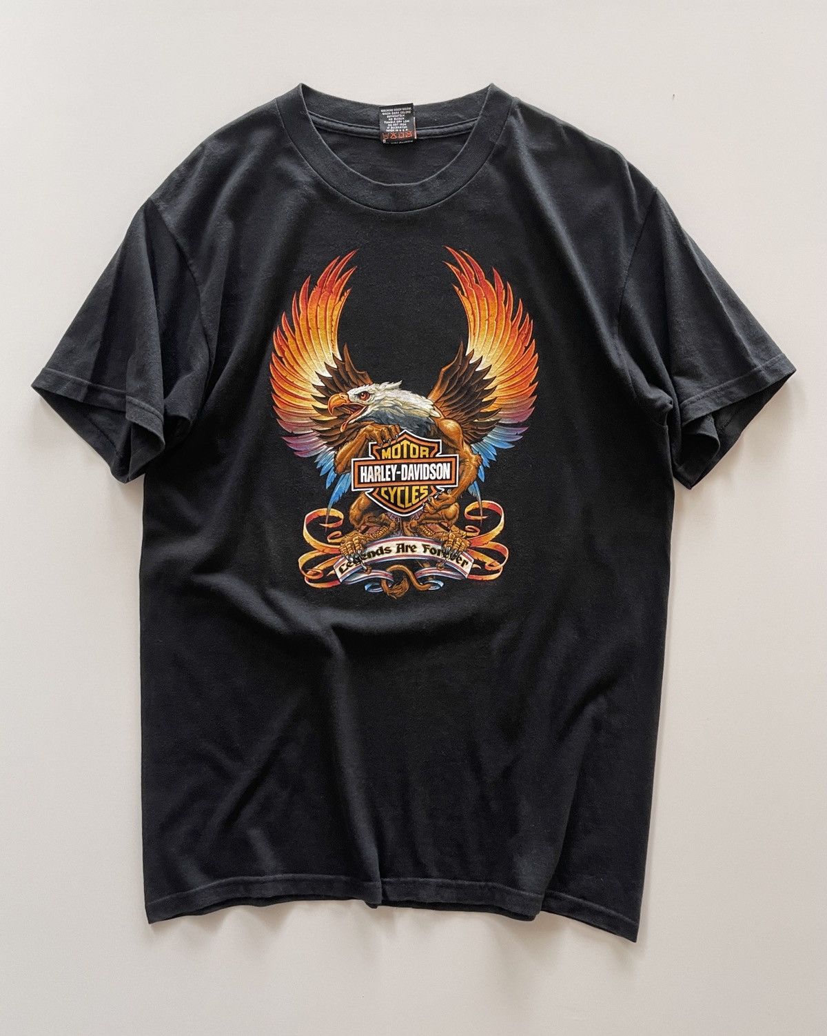 Harley Davidson 1998 HD Harley Davidson Motorcycles Black Shirt Size US L / EU 52-54 / 3 - 3 Thumbnail