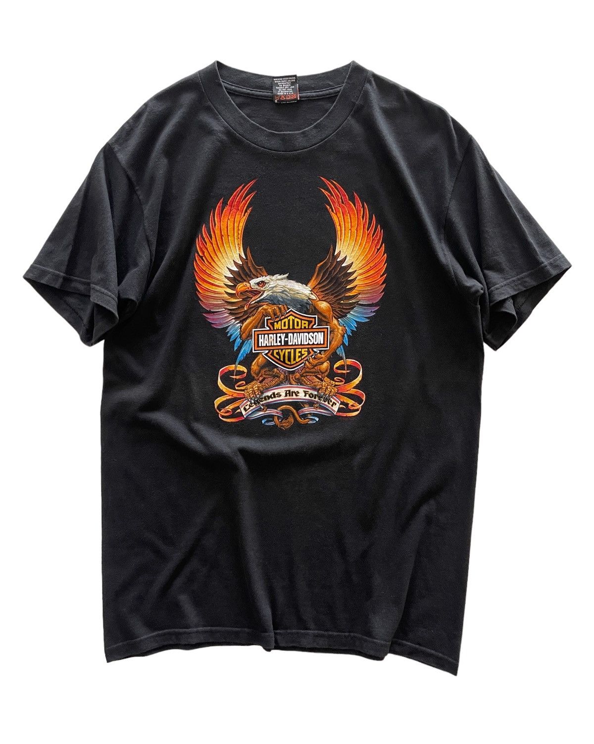1998 HD Harley Davidson Motorcycles Black Shirt