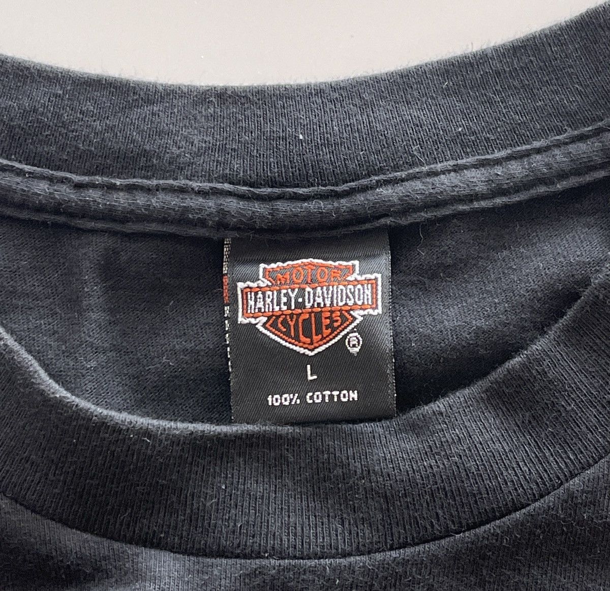 Harley Davidson 1998 HD Harley Davidson Motorcycles Black Shirt Size US L / EU 52-54 / 3 - 9 Thumbnail