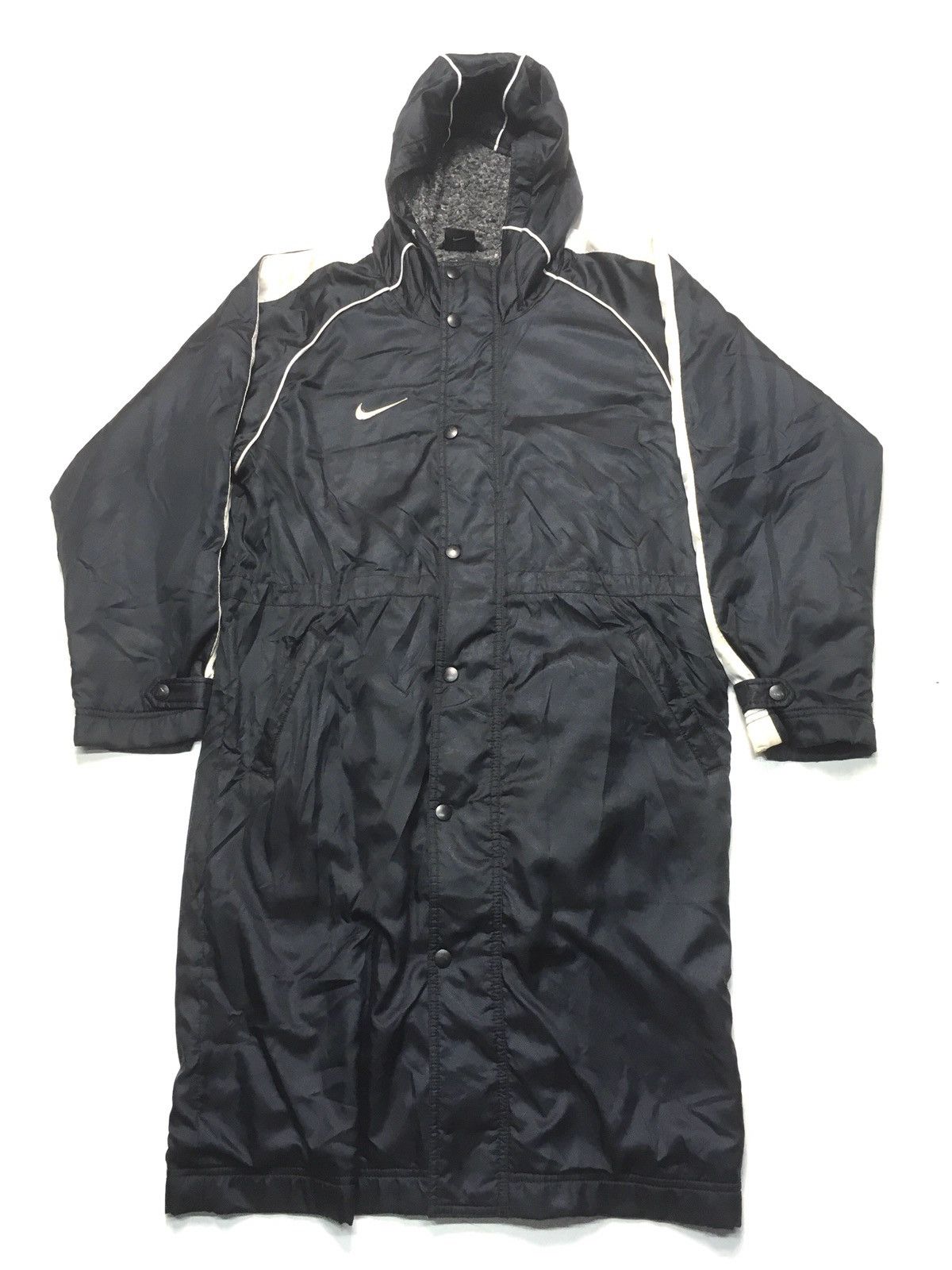 Nike × Vintage Vintage Nike long jacket Size US L / EU 52-54 / 3 - 1 Thumbnail
