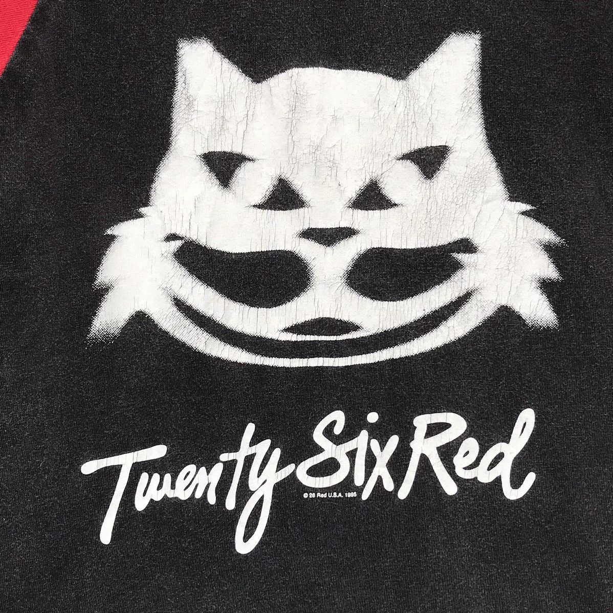 Vintage Vintage 90s Twenty Six Red Skateboard Shirt 26 Red. Size US M / EU 48-50 / 2 - 10 Thumbnail