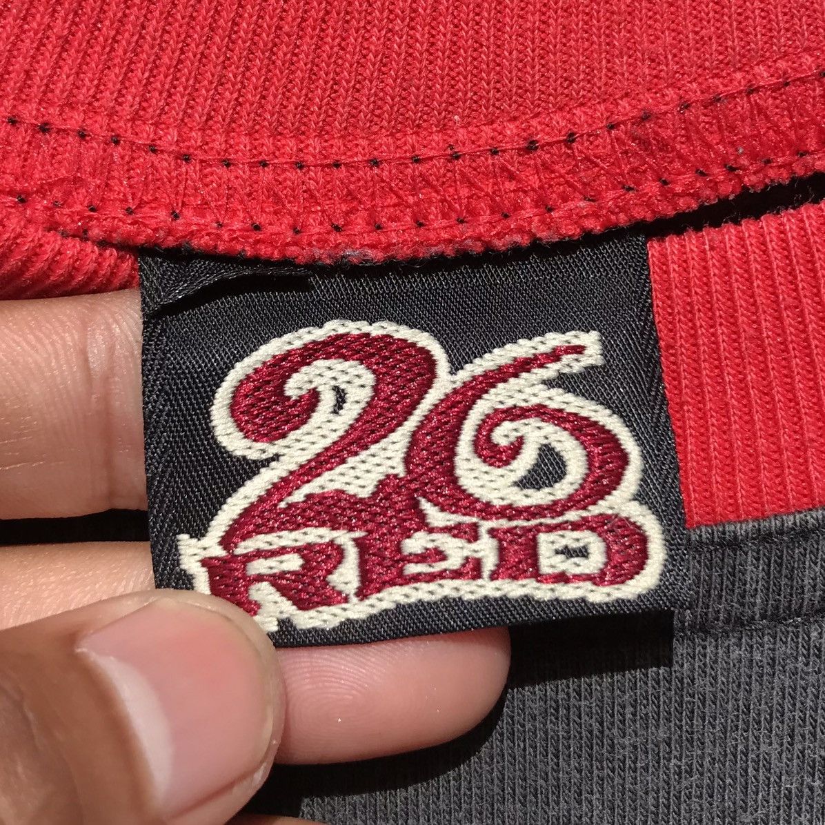 Vintage Vintage 90s Twenty Six Red Skateboard Shirt 26 Red. Size US M / EU 48-50 / 2 - 12 Thumbnail