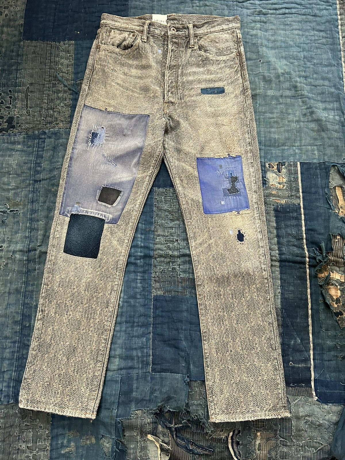 Kapital kapital century denim no 7 patchwork remake kountry | Grailed