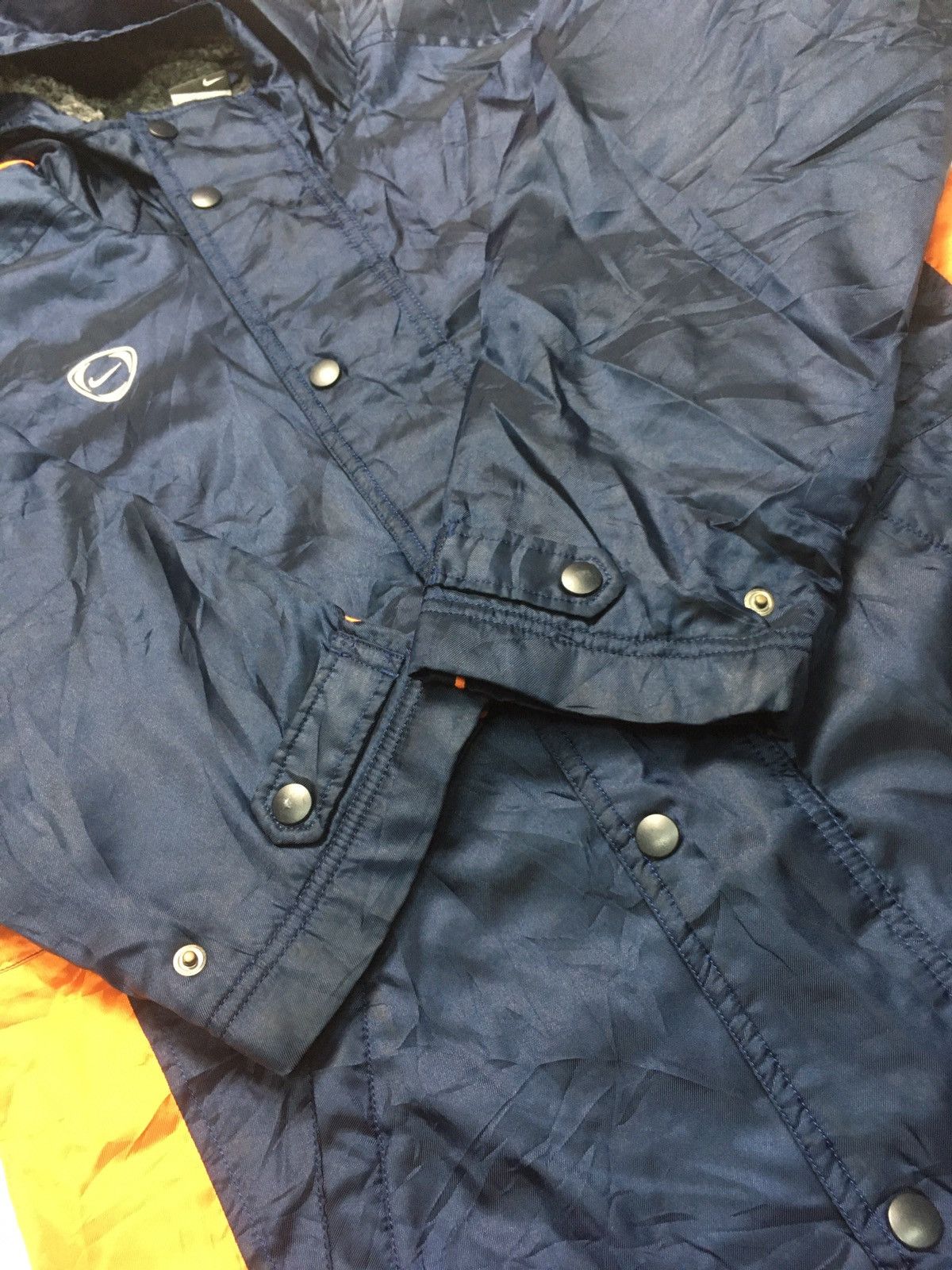 Nike × Vintage Vintage Nike long jacket Size US L / EU 52-54 / 3 - 8 Thumbnail