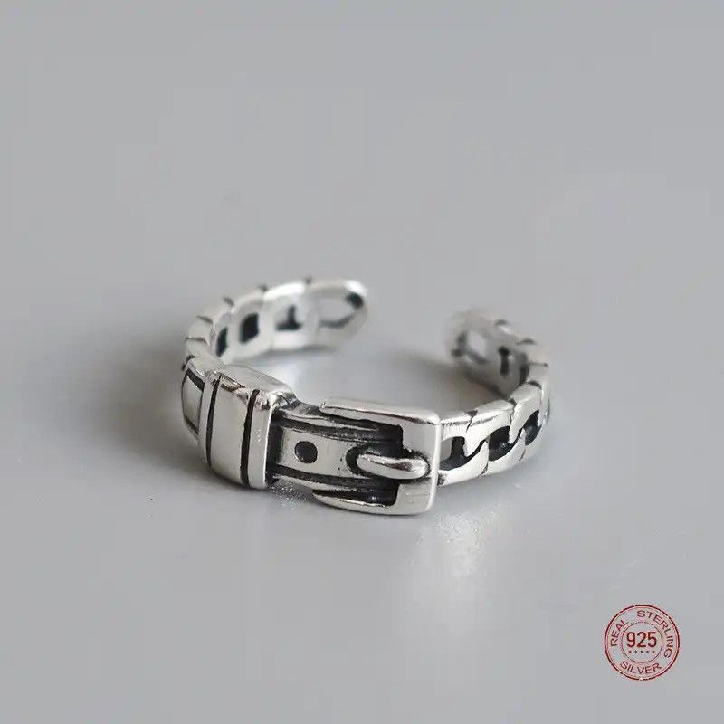 Designer × Vintage Belt Ring🔥🔥🔥 Size ONE SIZE - 1 Thumbnail