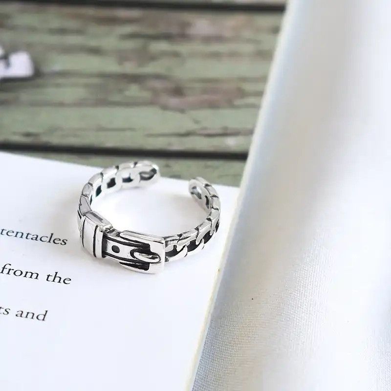 Designer × Vintage Belt Ring🔥🔥🔥 Size ONE SIZE - 3 Thumbnail