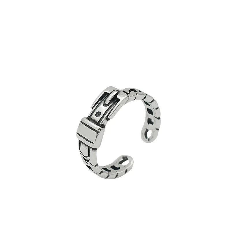 Designer × Vintage Belt Ring🔥🔥🔥 Size ONE SIZE - 6 Thumbnail