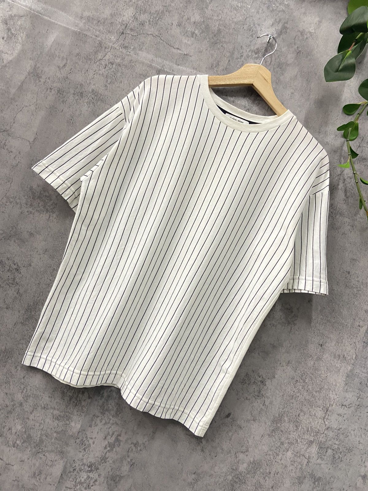 Global Work × Japanese Brand Global Work Japan Stripe Border Tshirt Size US M / EU 48-50 / 2 - 3 Thumbnail