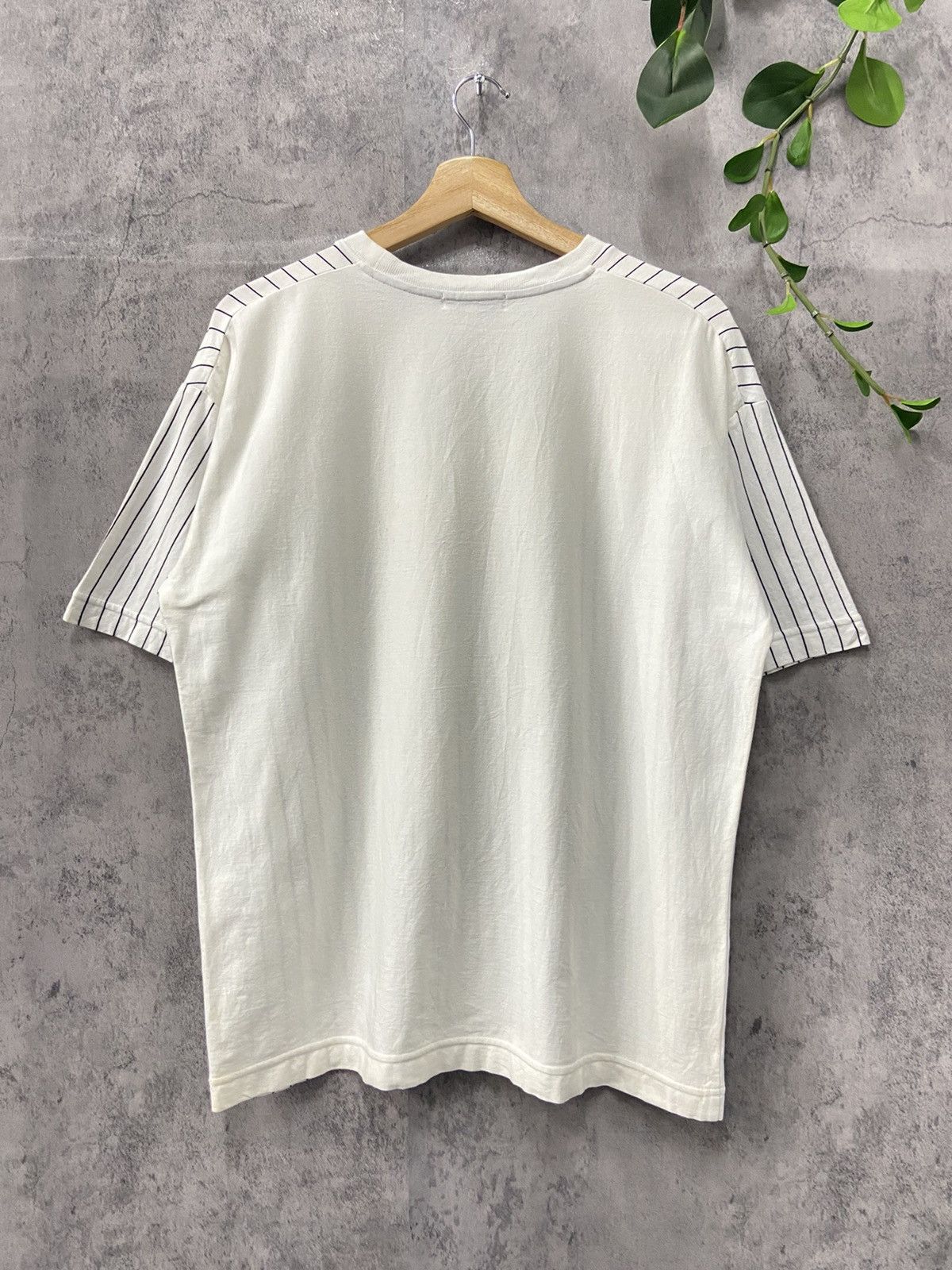 Global Work × Japanese Brand Global Work Japan Stripe Border Tshirt Size US M / EU 48-50 / 2 - 2 Thumbnail