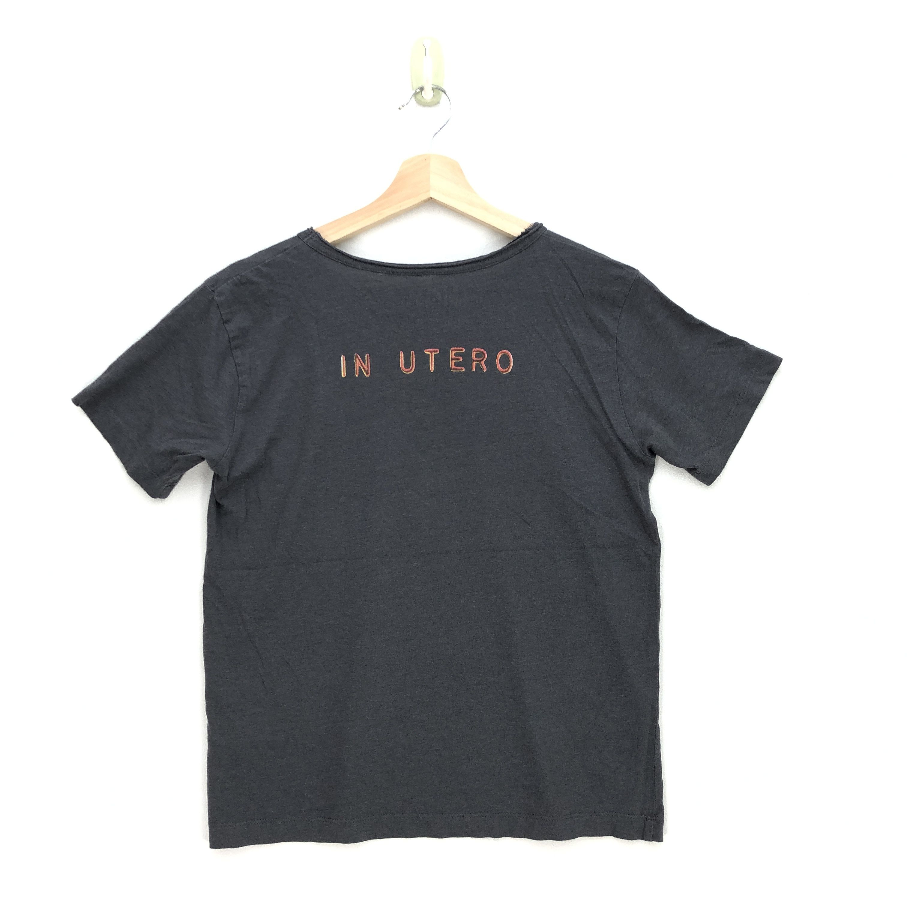 Band Tees Vintage Nirvana T Shirt Grunge Nirvana in Utero Tour Tees Size US XS / EU 42 / 0 - 2 Thumbnail