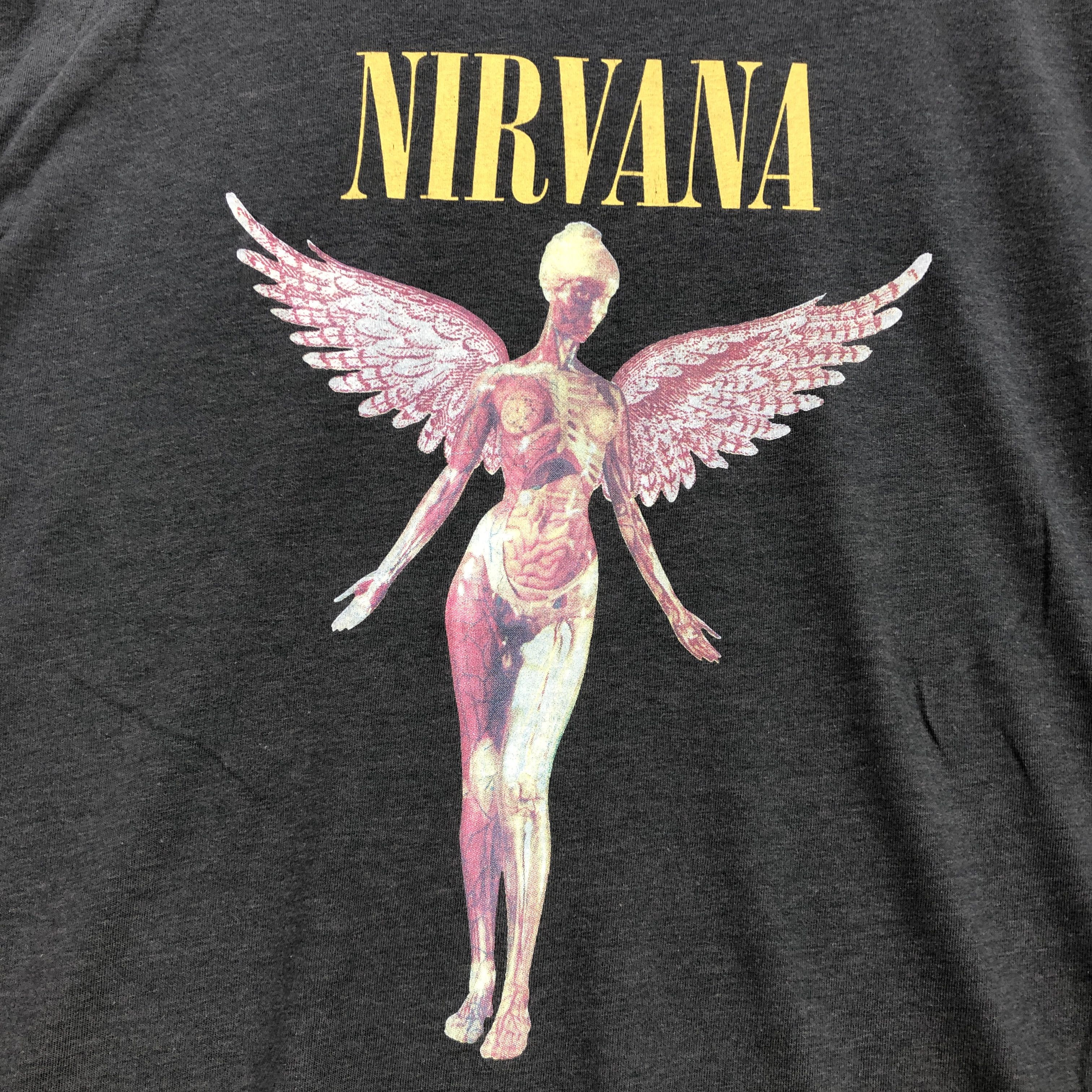 Band Tees Vintage Nirvana T Shirt Grunge Nirvana in Utero Tour Tees Size US XS / EU 42 / 0 - 3 Thumbnail