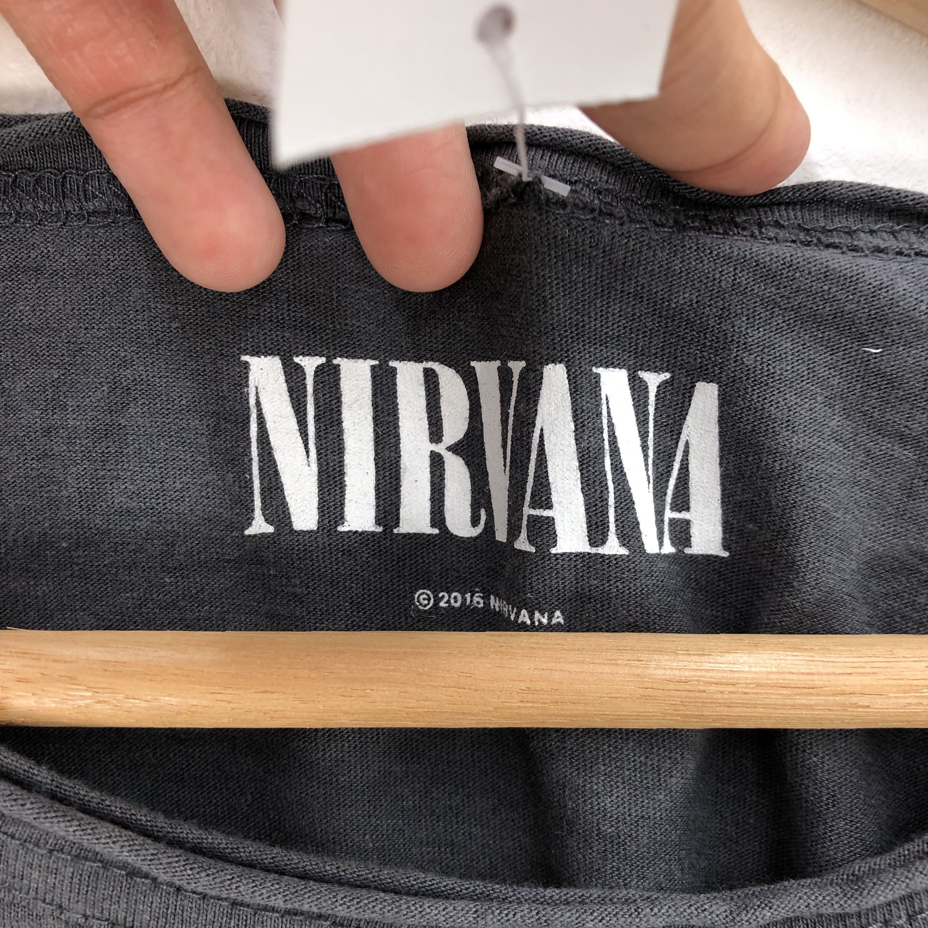 Band Tees Vintage Nirvana T Shirt Grunge Nirvana in Utero Tour Tees Size US XS / EU 42 / 0 - 6 Thumbnail