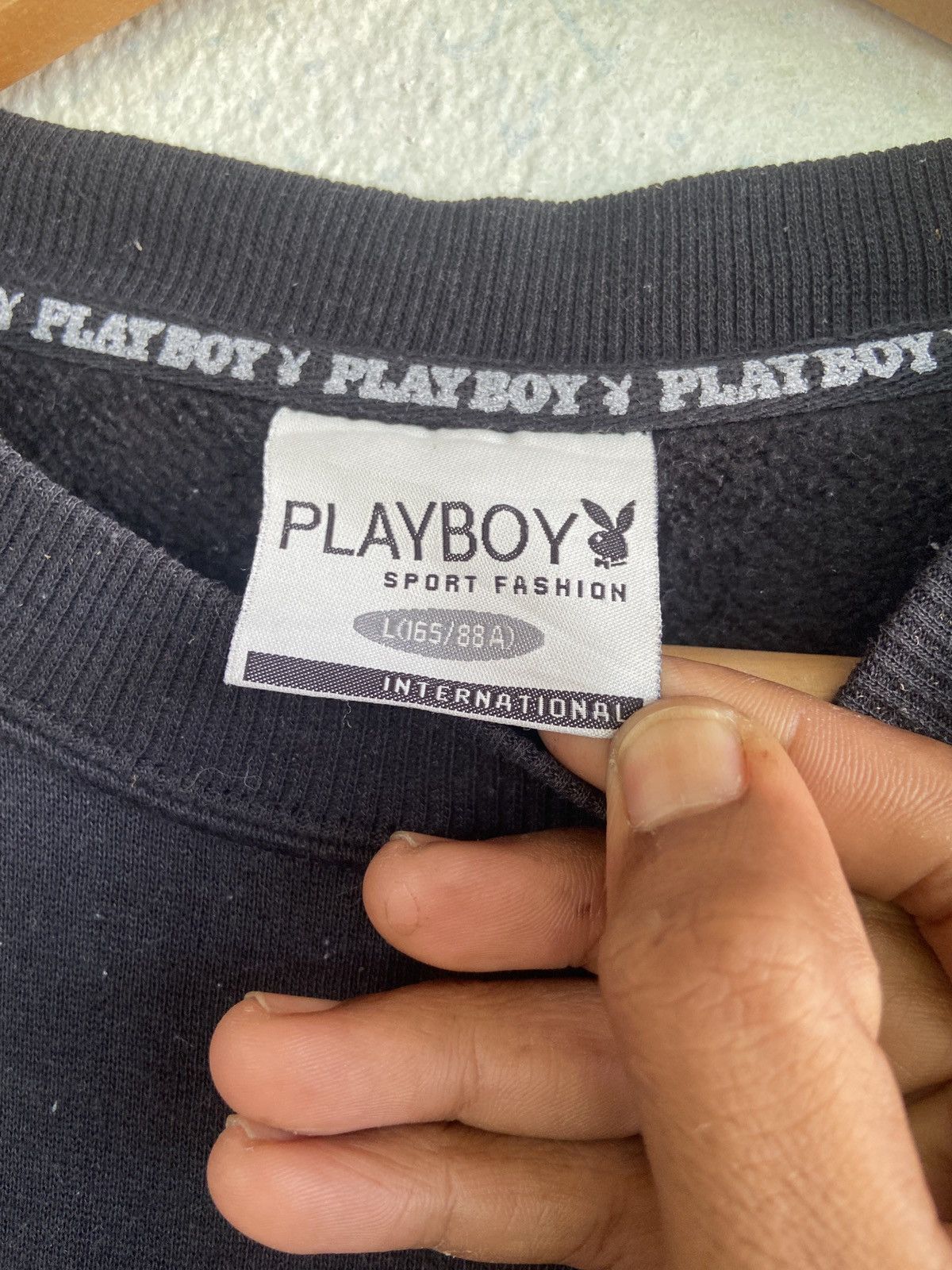 Playboy Vintage Playboy Big Logo Sweatshirt Size US L / EU 52-54 / 3 - 5 Thumbnail