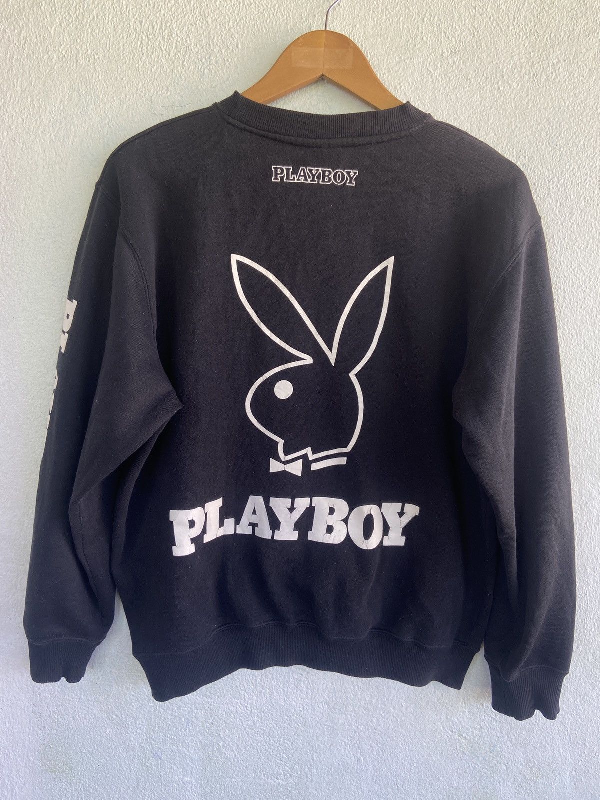 Playboy Vintage Playboy Big Logo Sweatshirt Size US L / EU 52-54 / 3 - 1 Thumbnail