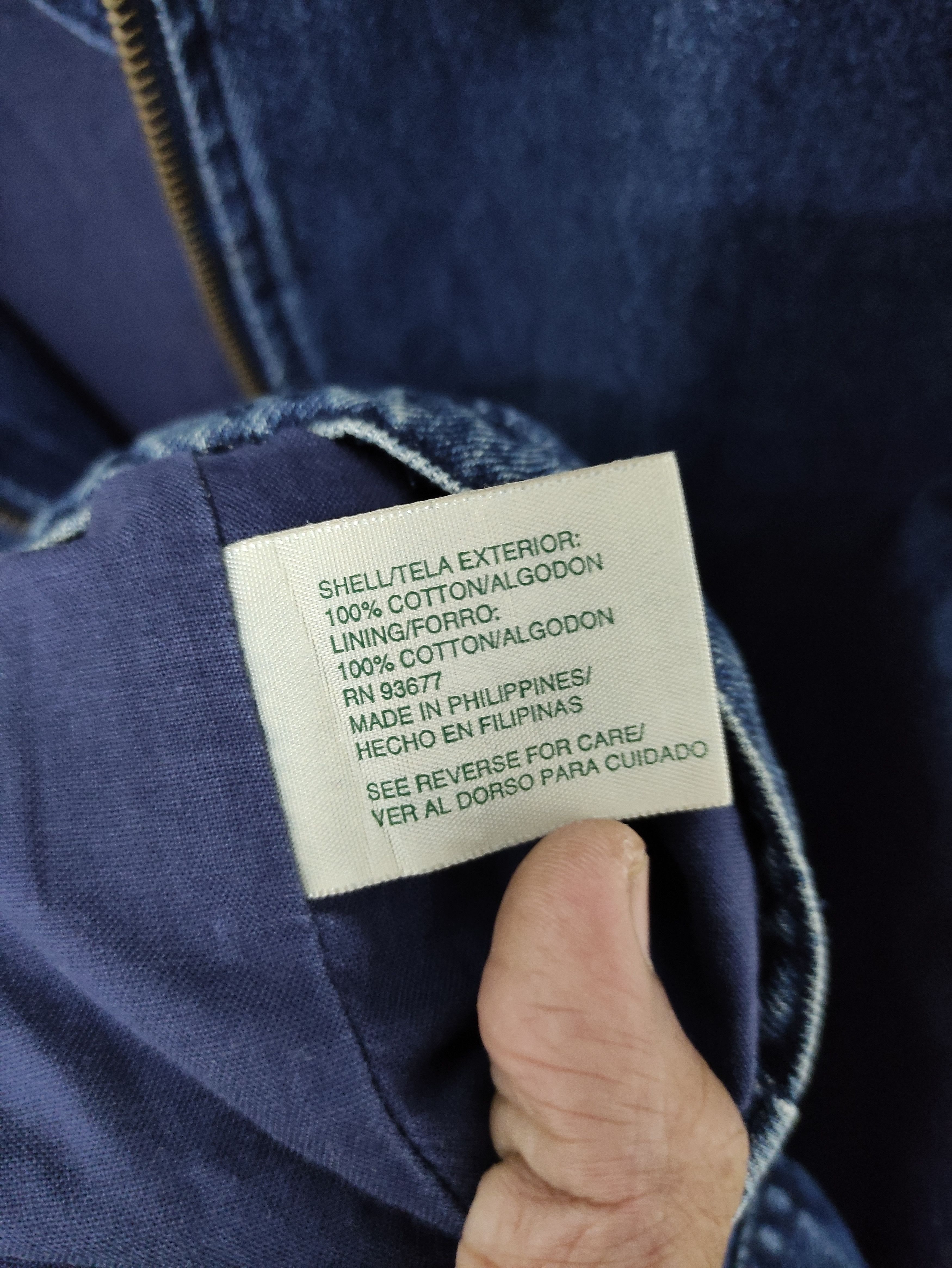 St. Johns Bay Vintage St.John's Bay Oversized Hooded Denim Jacket Size US XL / EU 56 / 4 - 7 Thumbnail