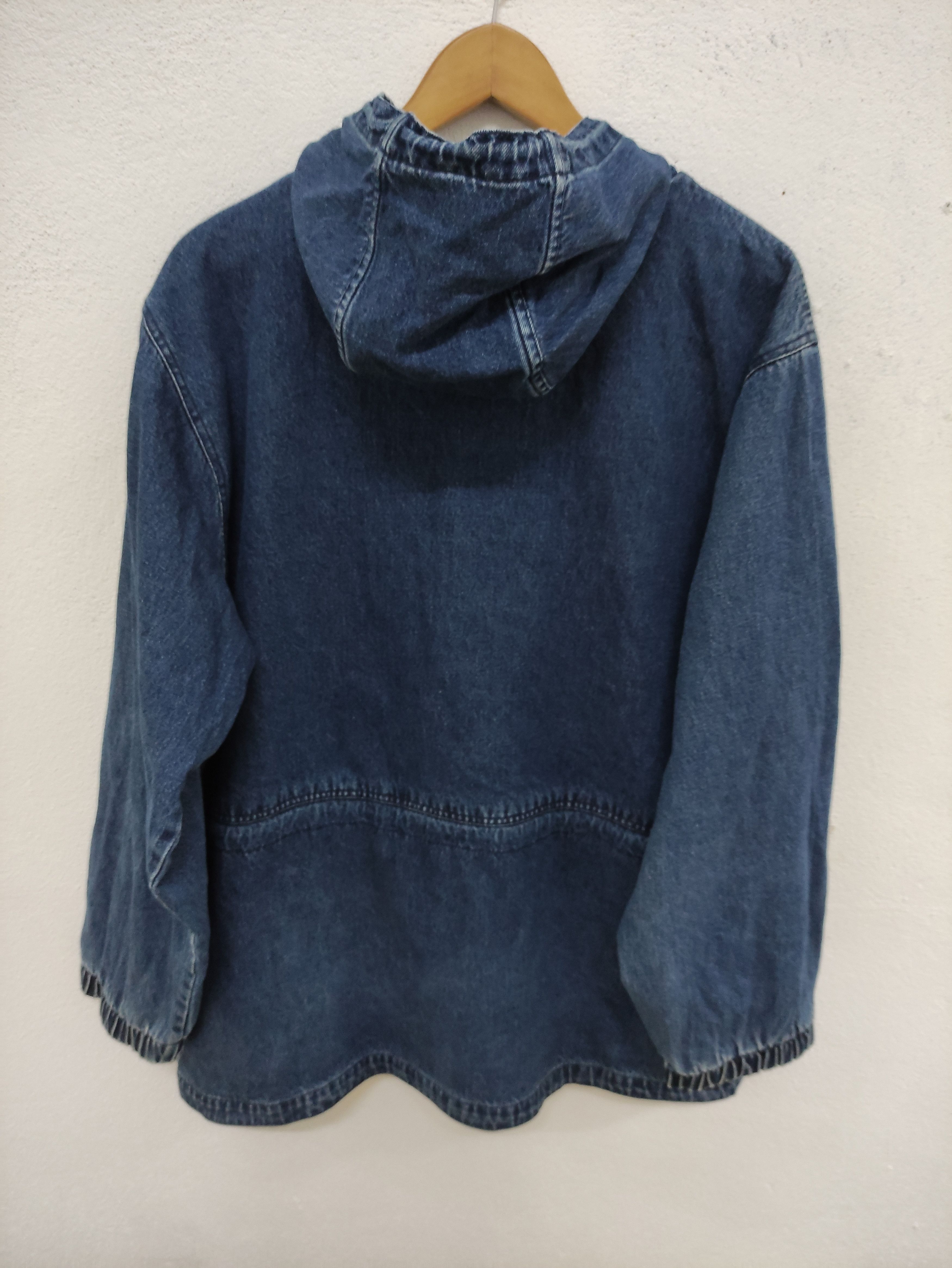 St. Johns Bay Vintage St.John's Bay Oversized Hooded Denim Jacket Size US XL / EU 56 / 4 - 2 Thumbnail