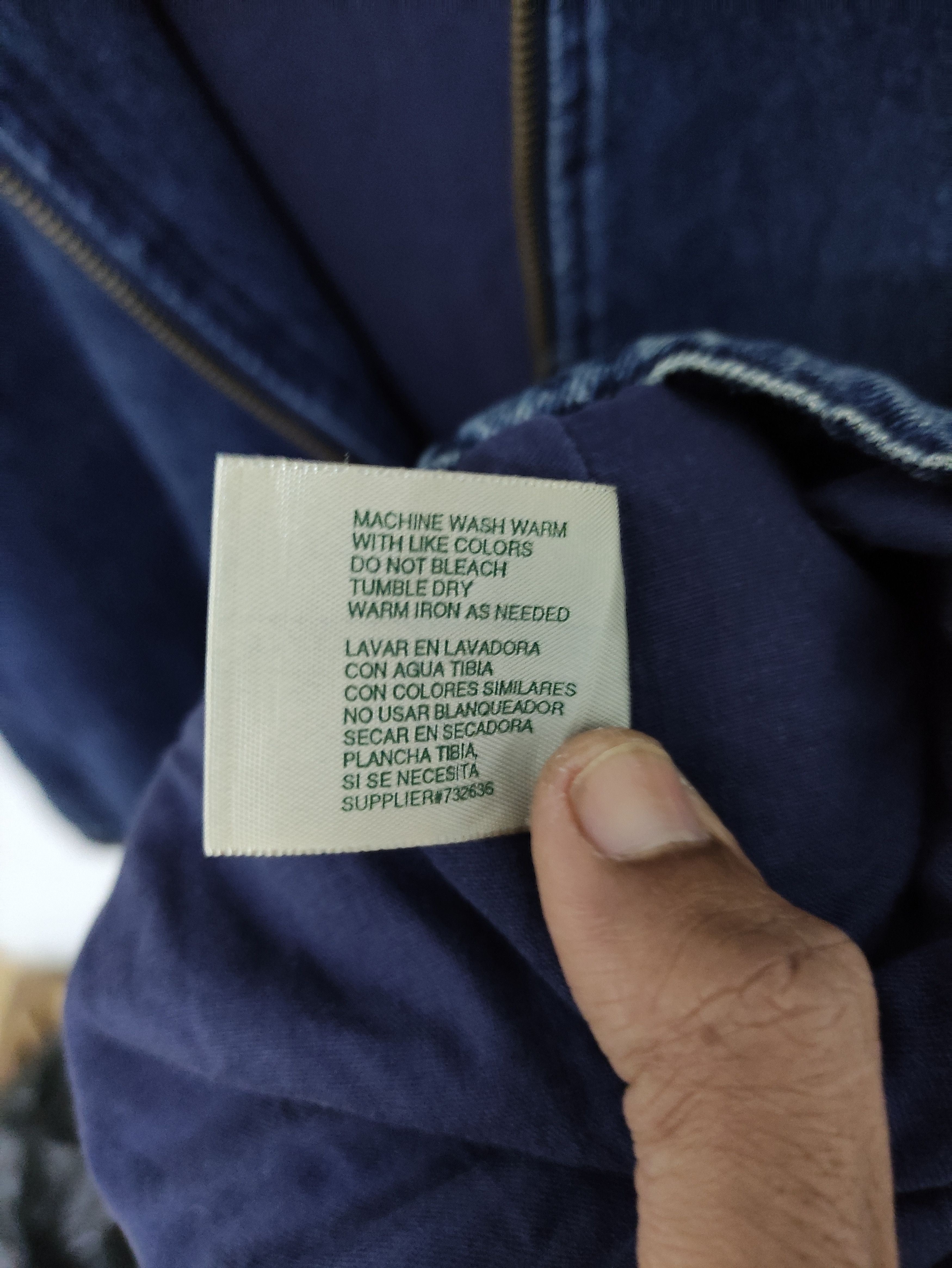 St. Johns Bay Vintage St.John's Bay Oversized Hooded Denim Jacket Size US XL / EU 56 / 4 - 8 Thumbnail