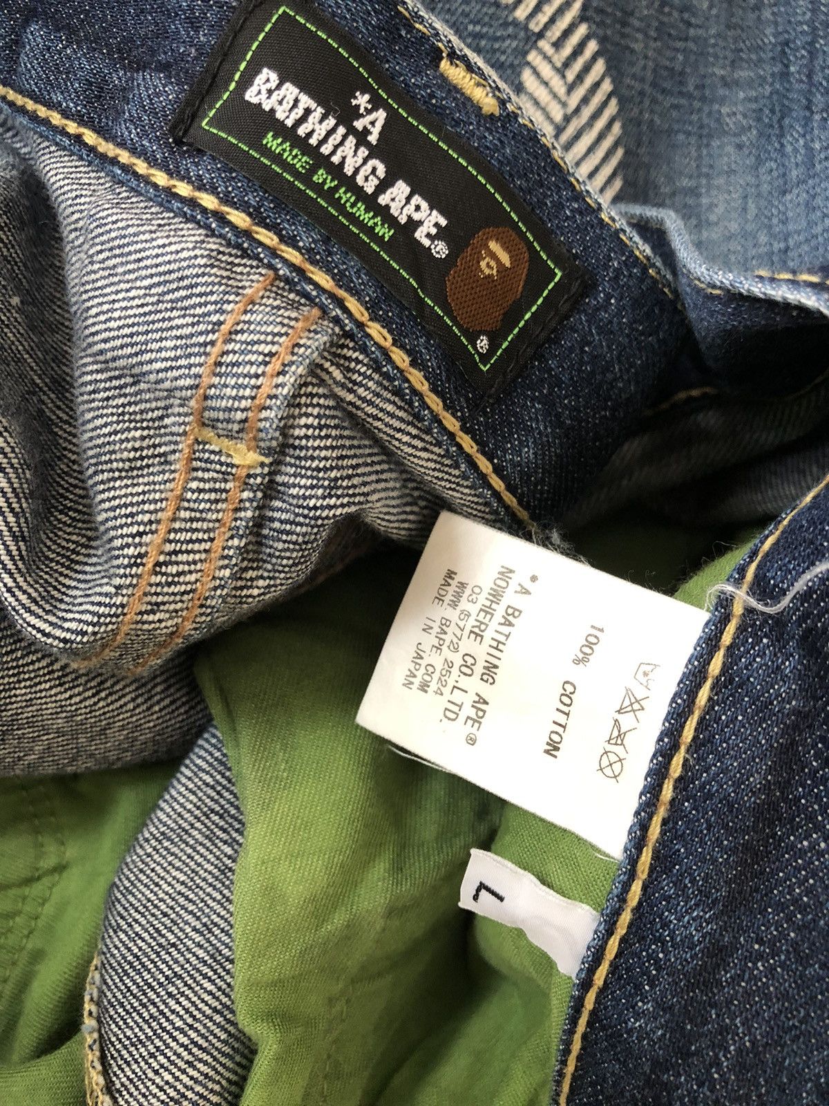 Bape Bape Camo Denim Size US 34 / EU 50 - 23 Thumbnail