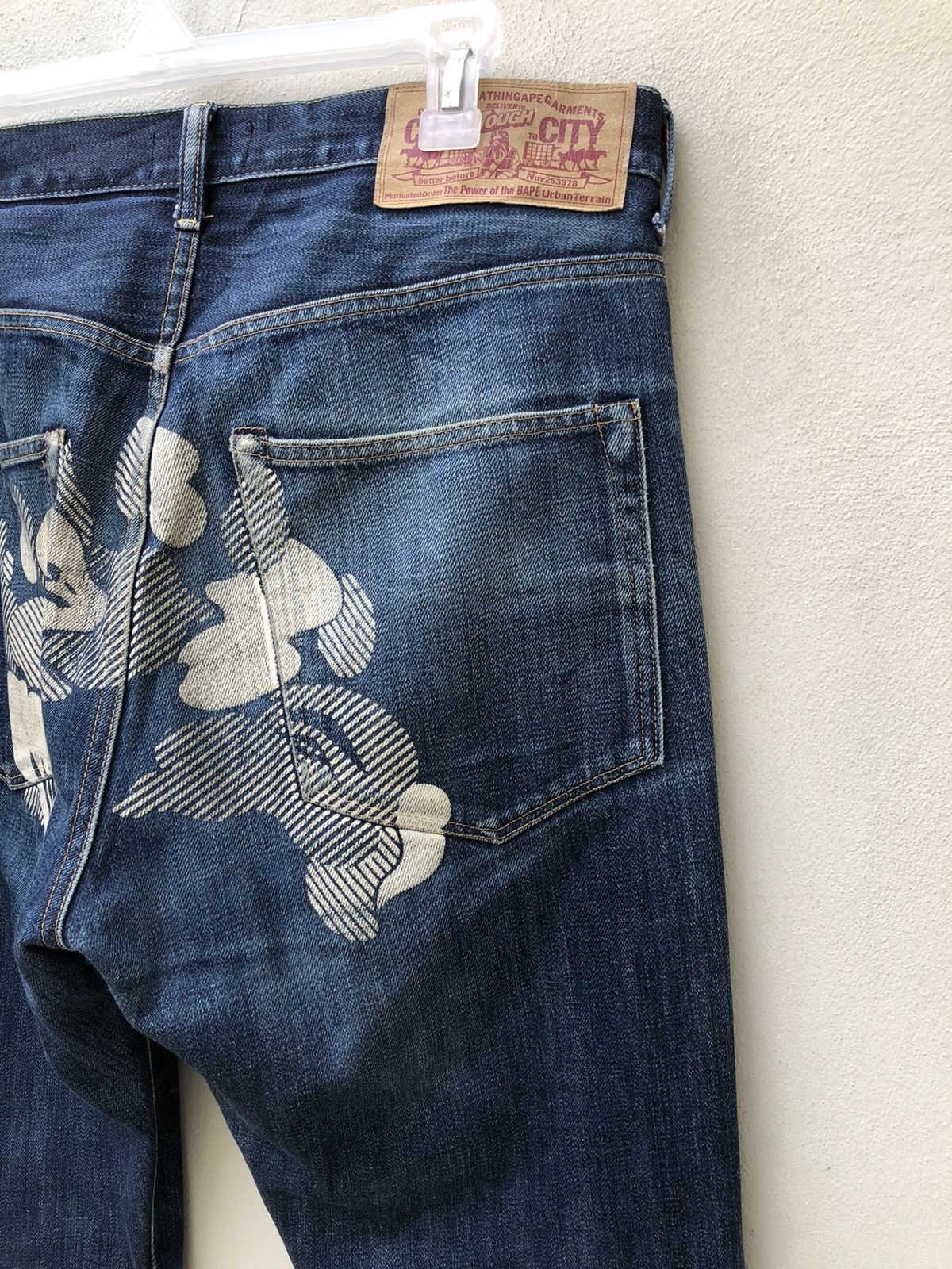 Bape Bape Camo Denim Size US 34 / EU 50 - 9 Thumbnail