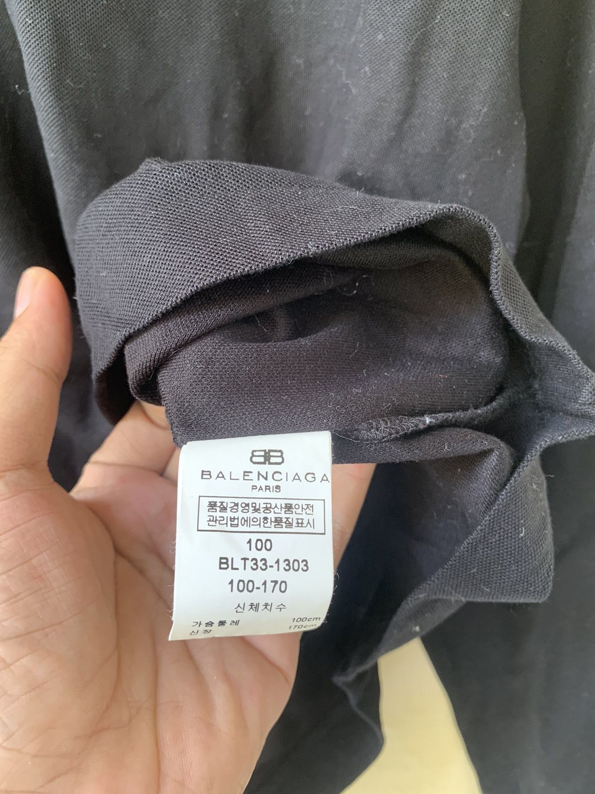 Balenciaga Vintage 90s Balenciaga Golf Polo half zip Longsleeve Size US M / EU 48-50 / 2 - 4 Thumbnail