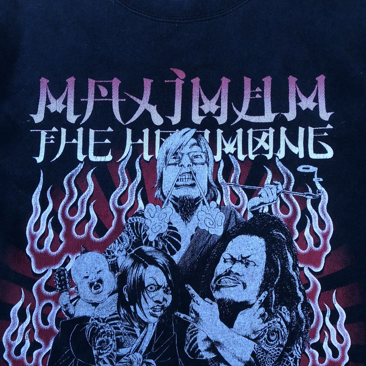 Band Tees × Vintage 🔥Thrash🔥🇯🇵Maximum The Hormone Hardcore Punk Band Promo Tee Size US M / EU 48-50 / 2 - 3 Thumbnail