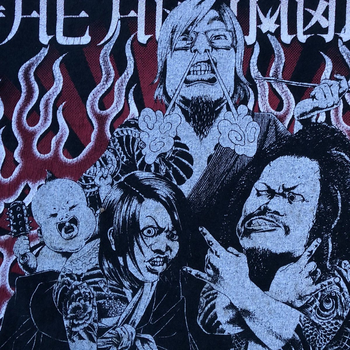 Band Tees × Vintage 🔥Thrash🔥🇯🇵Maximum The Hormone Hardcore Punk Band Promo Tee Size US M / EU 48-50 / 2 - 4 Thumbnail