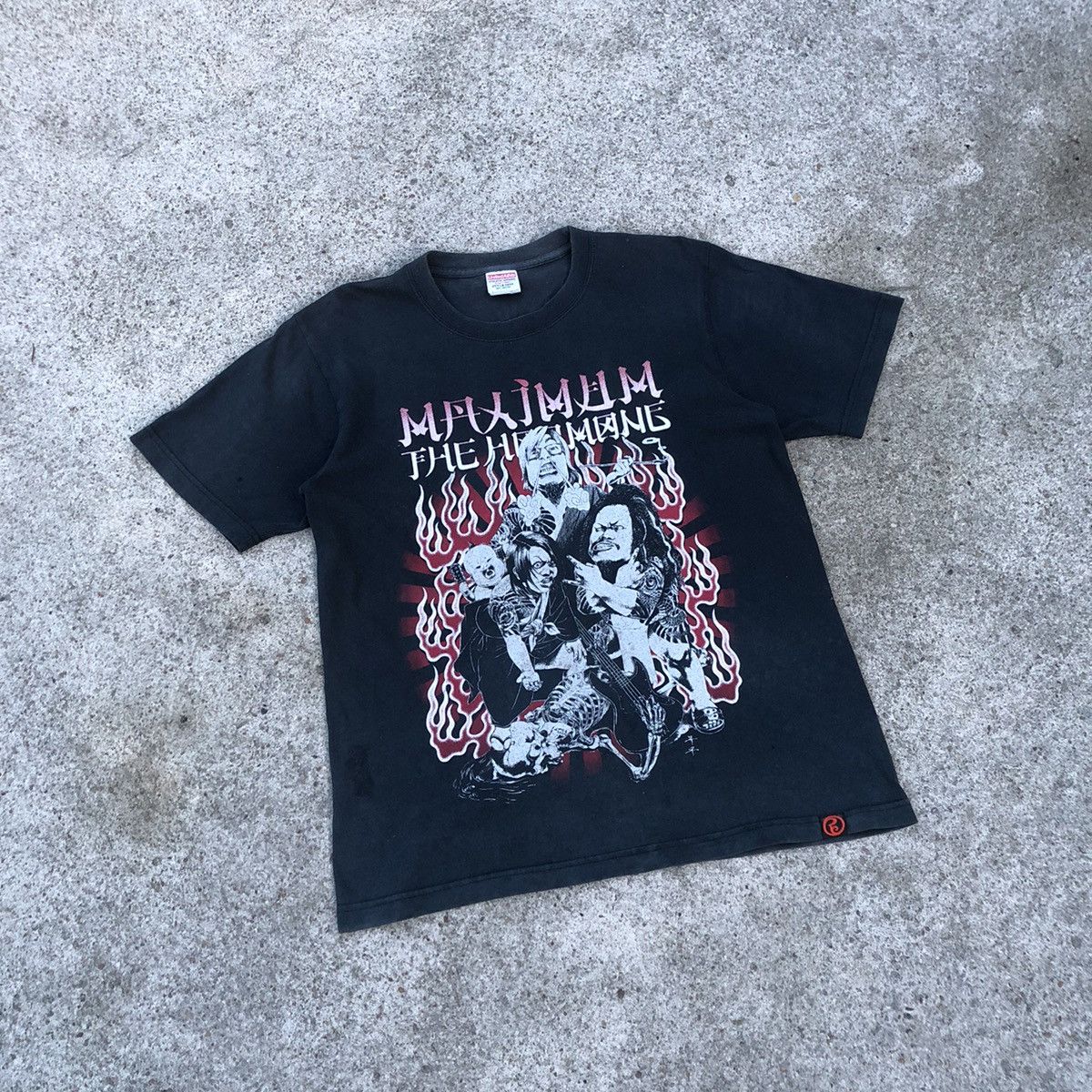 Band Tees × Vintage 🔥Thrash🔥🇯🇵Maximum The Hormone Hardcore Punk Band Promo Tee Size US M / EU 48-50 / 2 - 1 Thumbnail