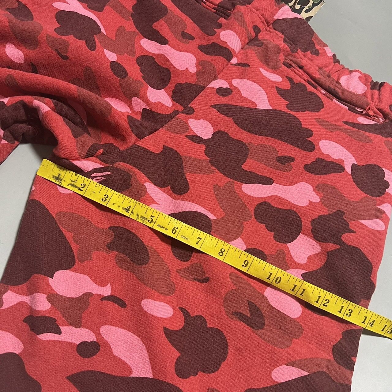 Bape Color Camo Sweat Shorts Size US 39 - 6 Thumbnail