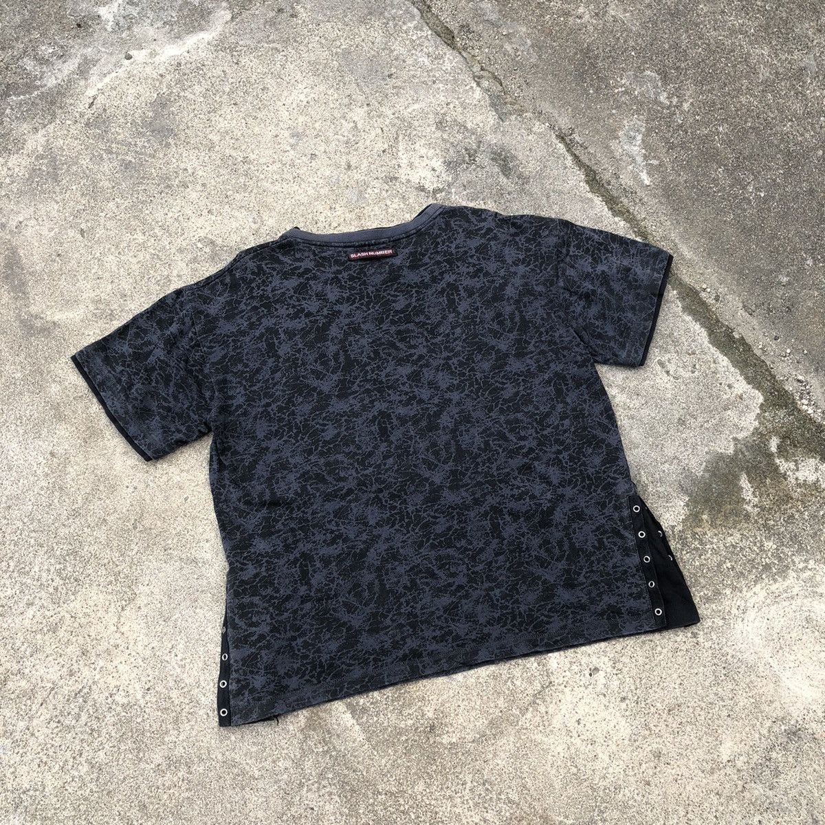 Japanese Brand × Vintage 🔥Sick🔥🇯🇵Slash Number Liberalism Sedi Styles Savage Punk Tee Size US L / EU 52-54 / 3 - 5 Thumbnail