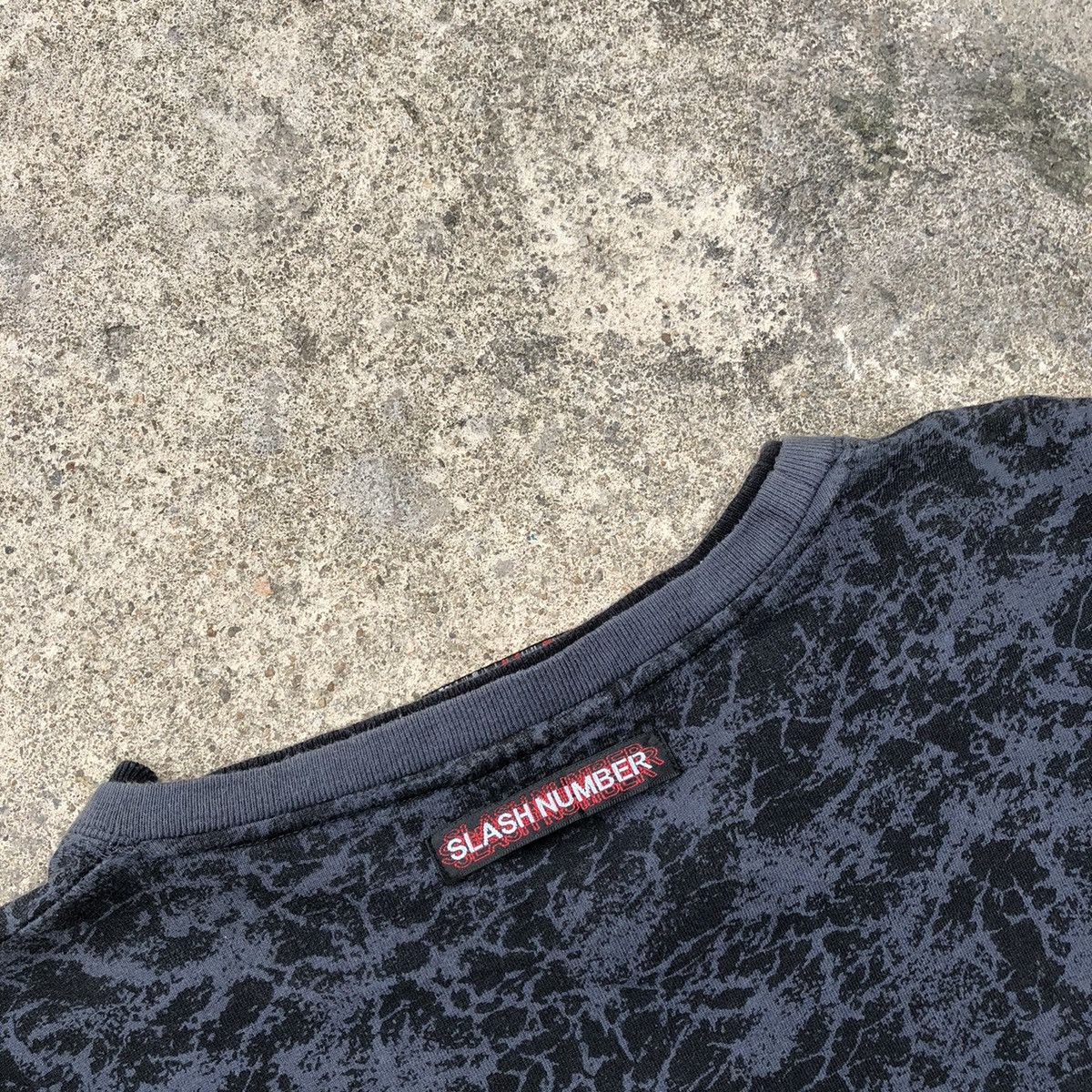 Japanese Brand × Vintage 🔥Sick🔥🇯🇵Slash Number Liberalism Sedi Styles Savage Punk Tee Size US L / EU 52-54 / 3 - 6 Thumbnail
