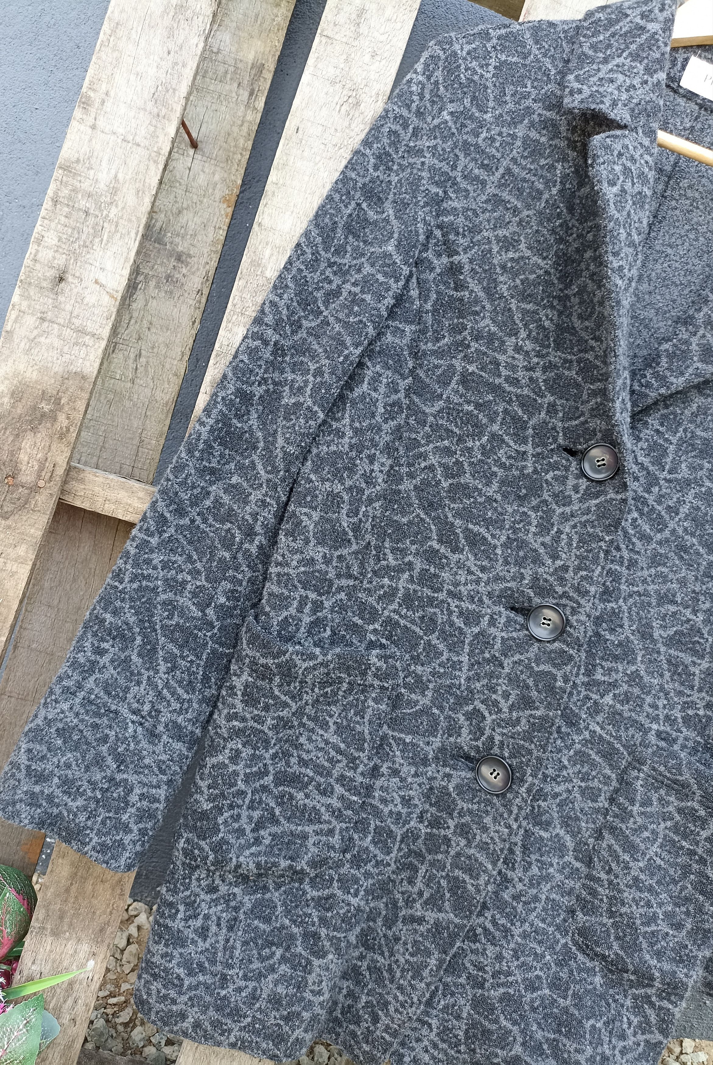 Designer × Japanese Brand Pinore Hair Cadigan Jacket Size US S / EU 44-46 / 1 - 3 Thumbnail