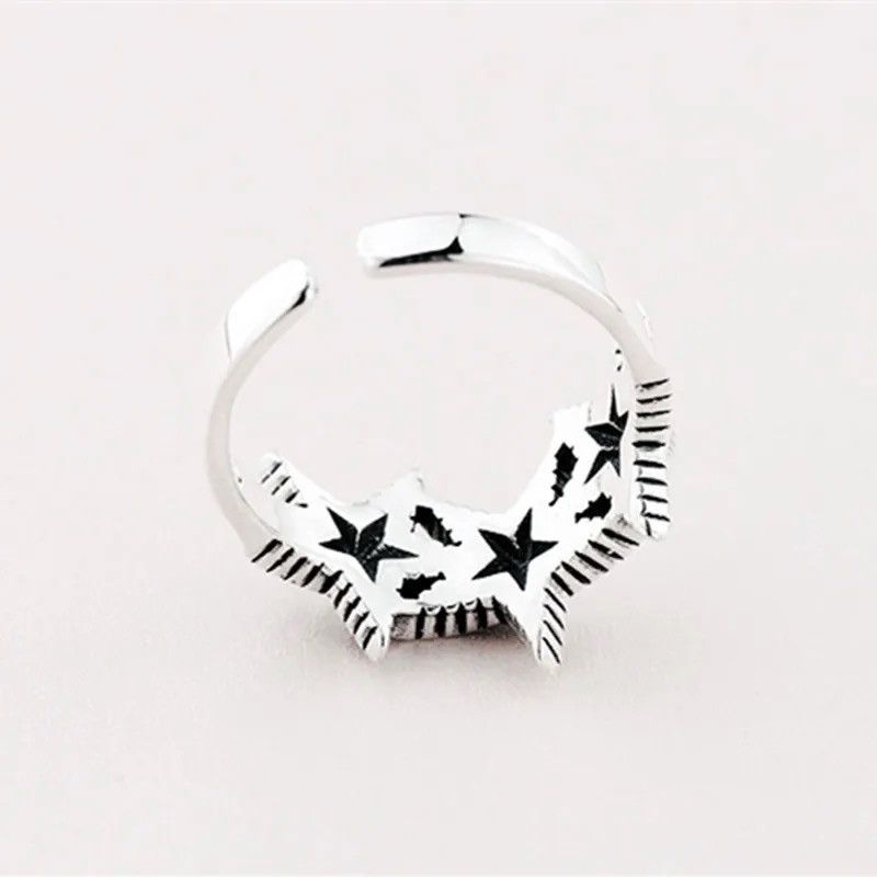 Vintage Three Star Ring🔥🔥🔥 Size ONE SIZE - 4 Thumbnail