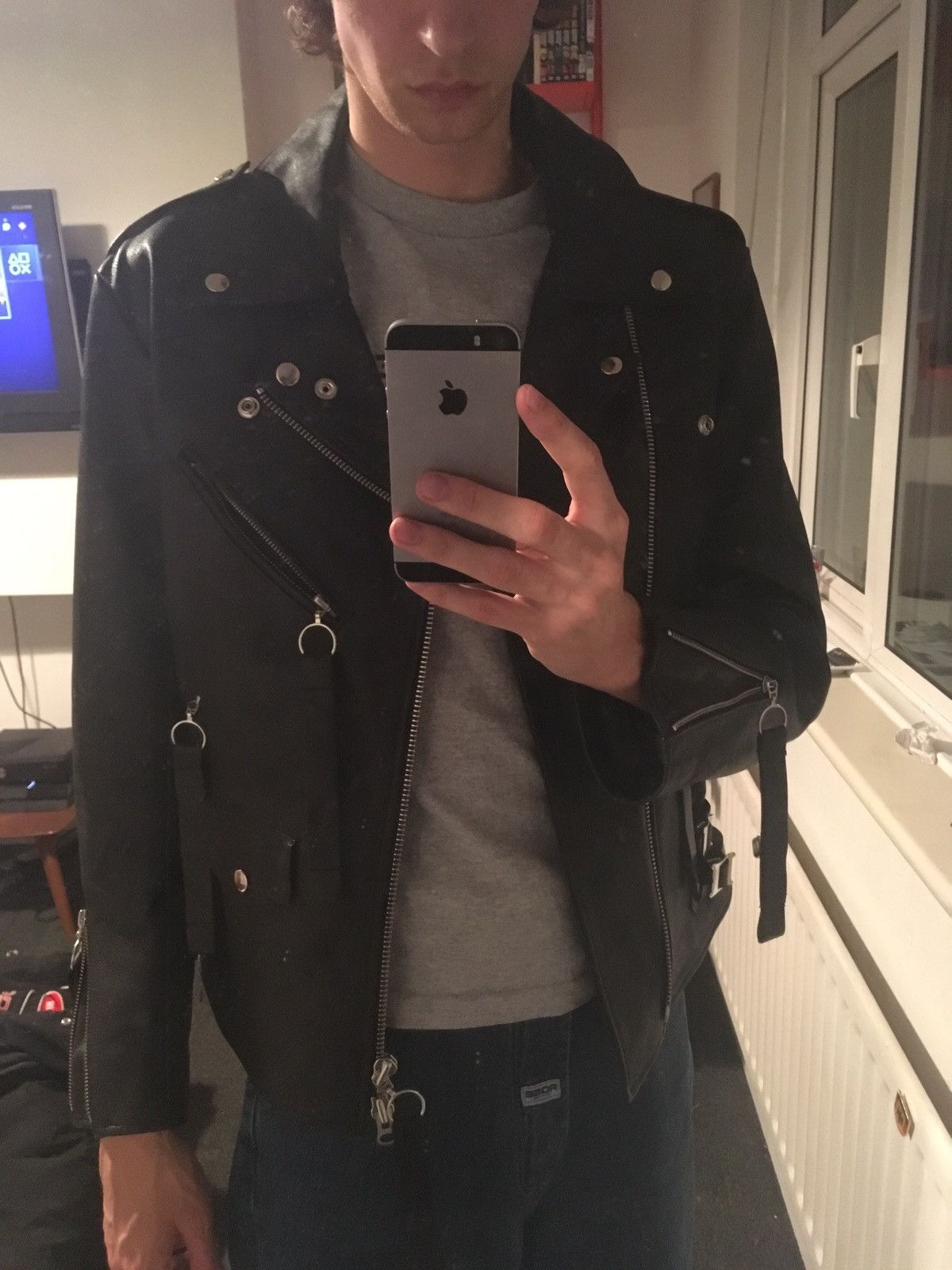 Matthew Miller Matthew Miller goat leather biker jacket medium Size US M / EU 48-50 / 2 - 4 Thumbnail