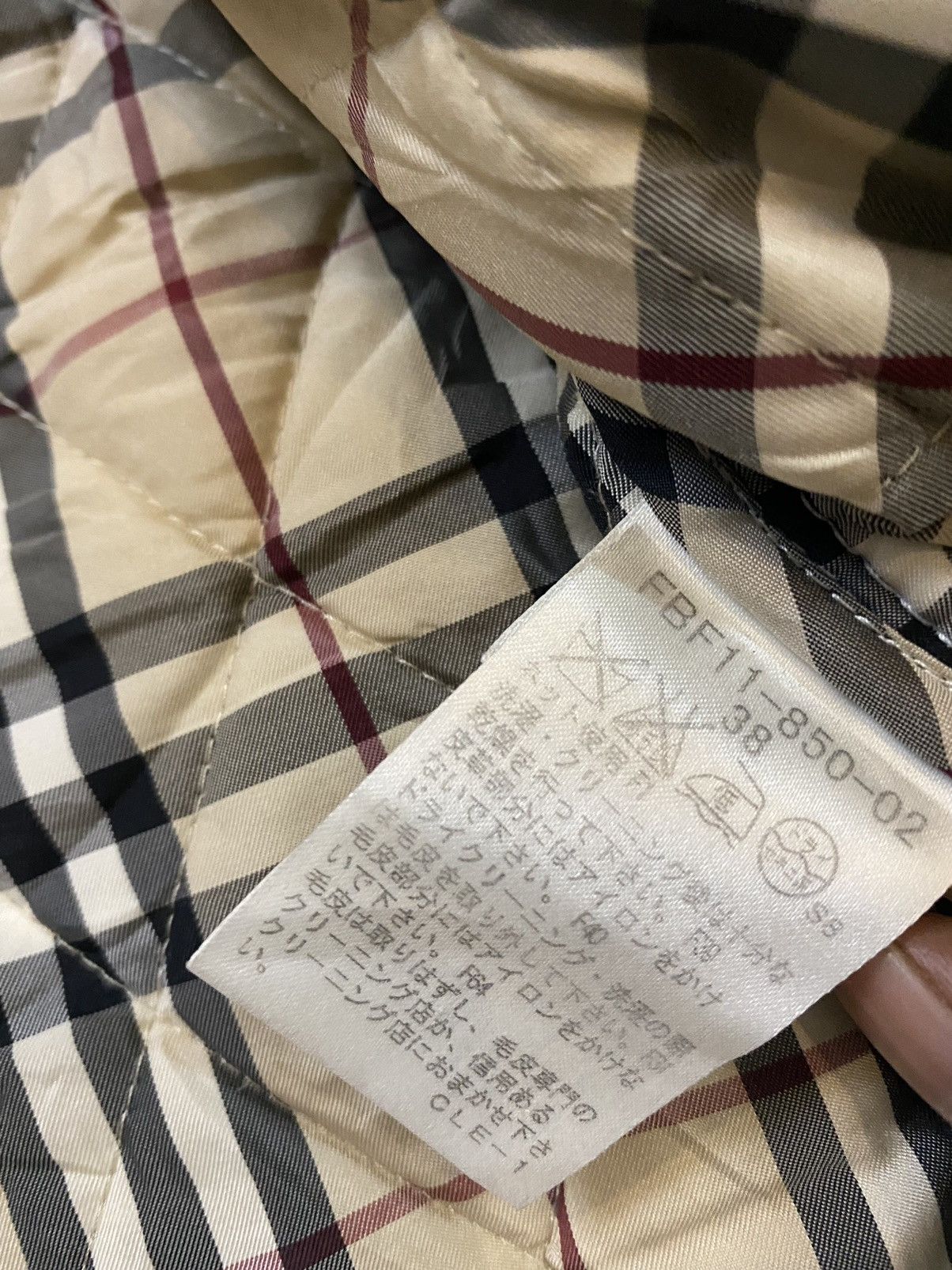 Burberry 💥Vintage Fur Burberry Novacheck Duffle Coat Jacket Size XS / US 0-2 / IT 36-38 - 17 Thumbnail