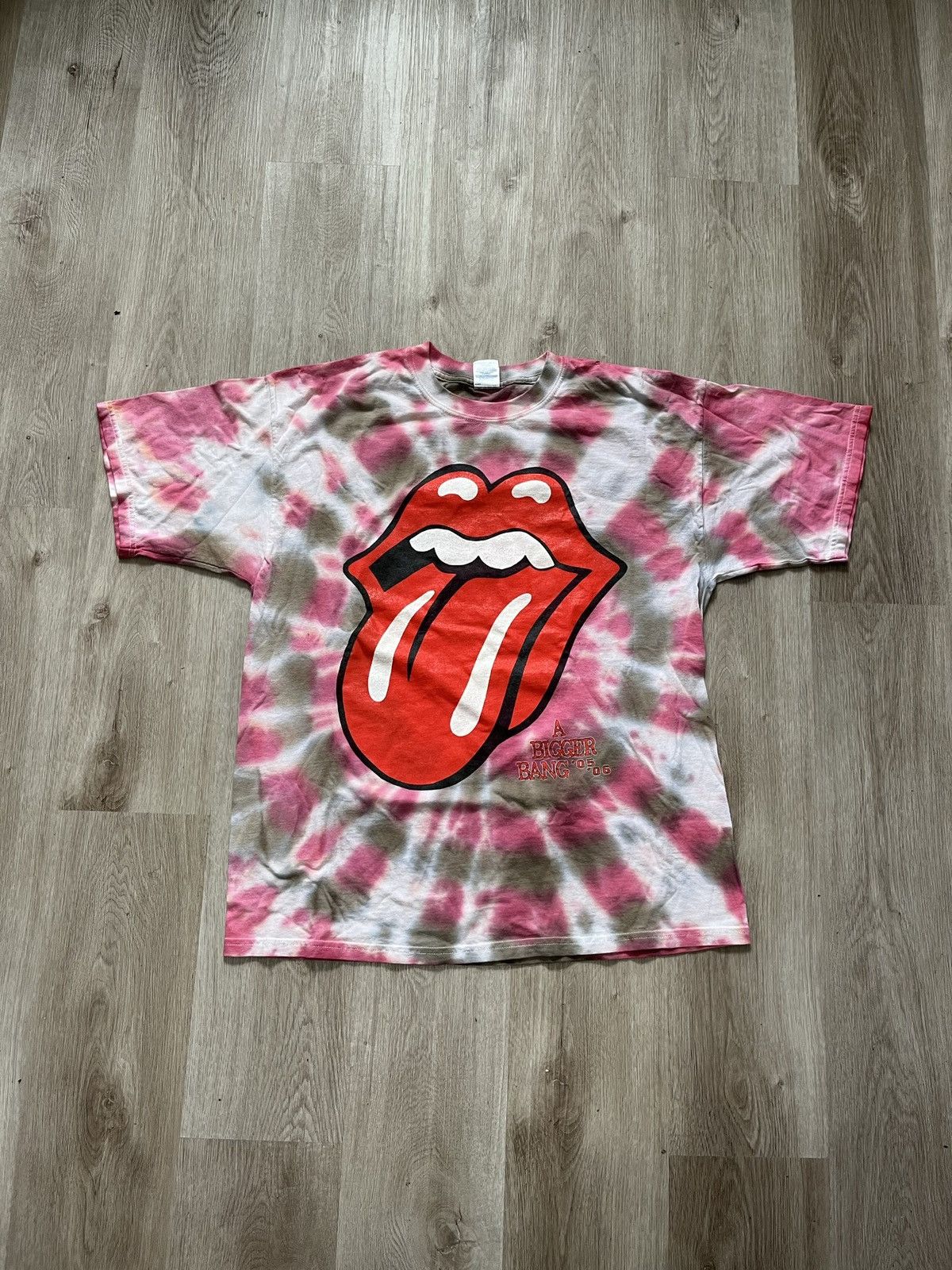 Vintage 2005-06 Rolling Stones A Bigger Bang Tour Shirt